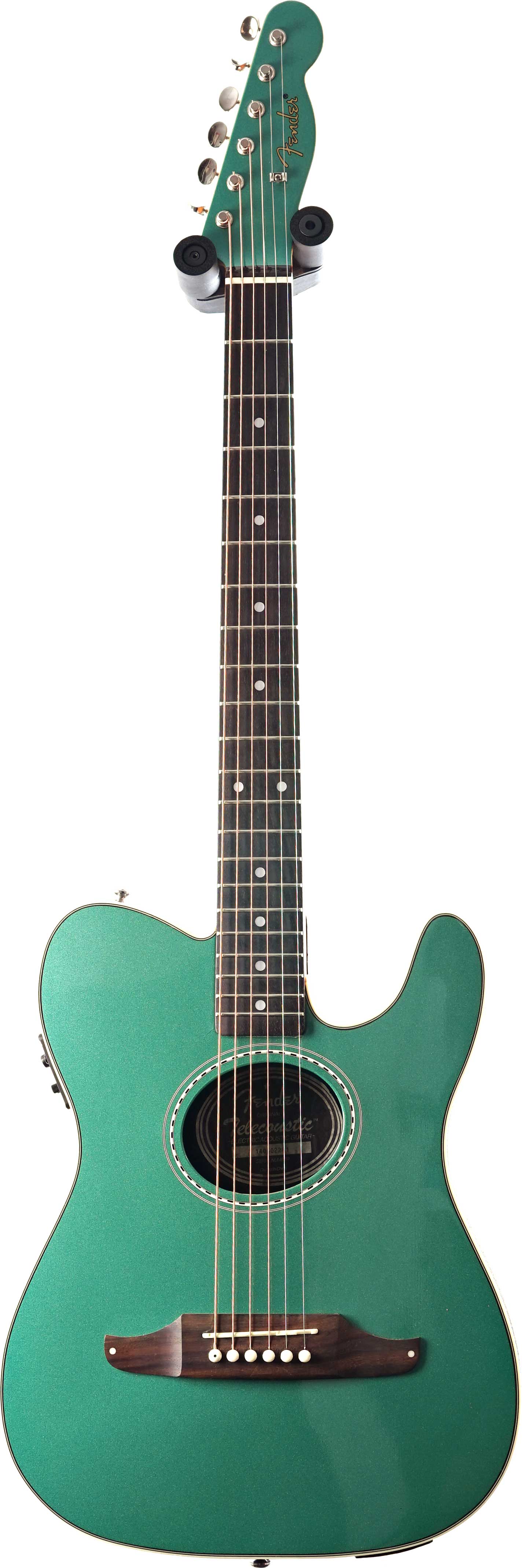 Fender Telecoustic Plus Sherwood Green with Fishman Mini USB (Pre-Owned) #140502281