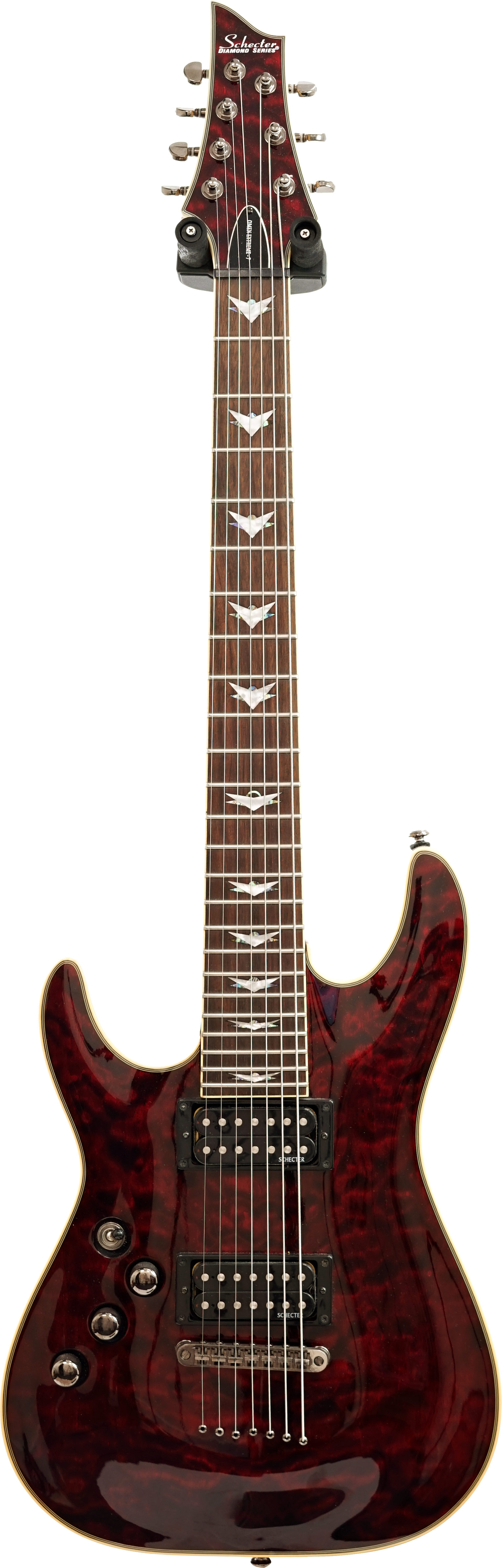 Schecter Omen Extreme-7 Black Cherry Left Handed (Pre-Owned) #N13071316