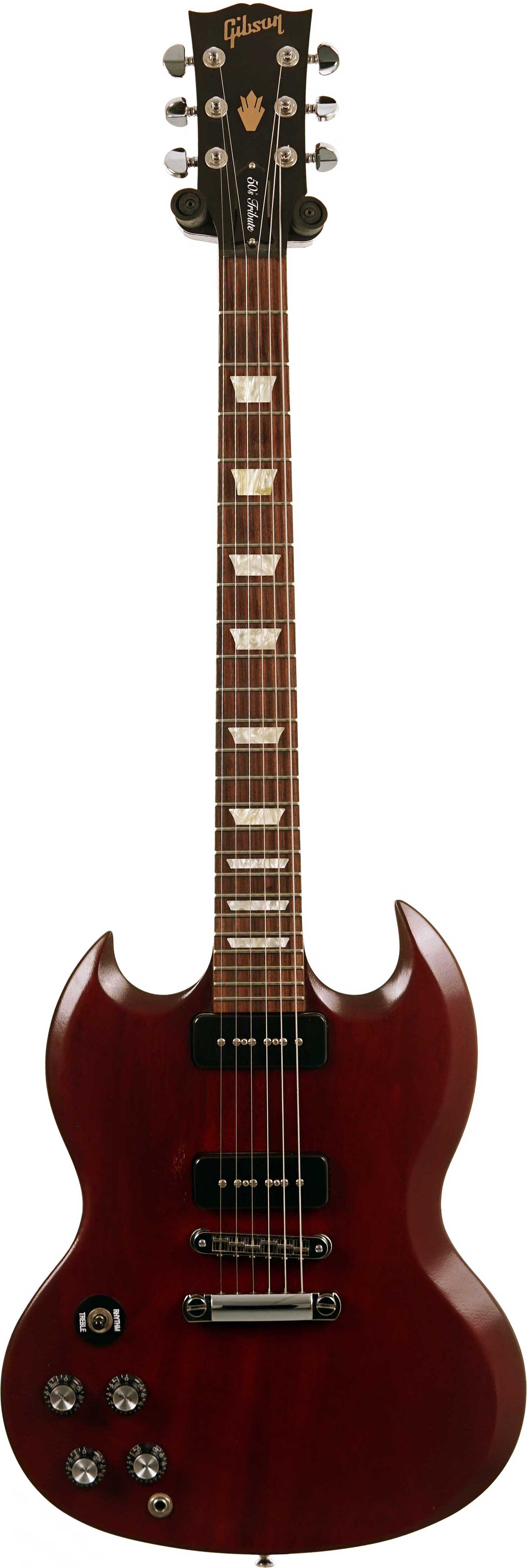 Gibson 2012 SG 50's Tribute Heritage Cherry Vintage Gloss Left Handed (Pre-Owned) #133321655