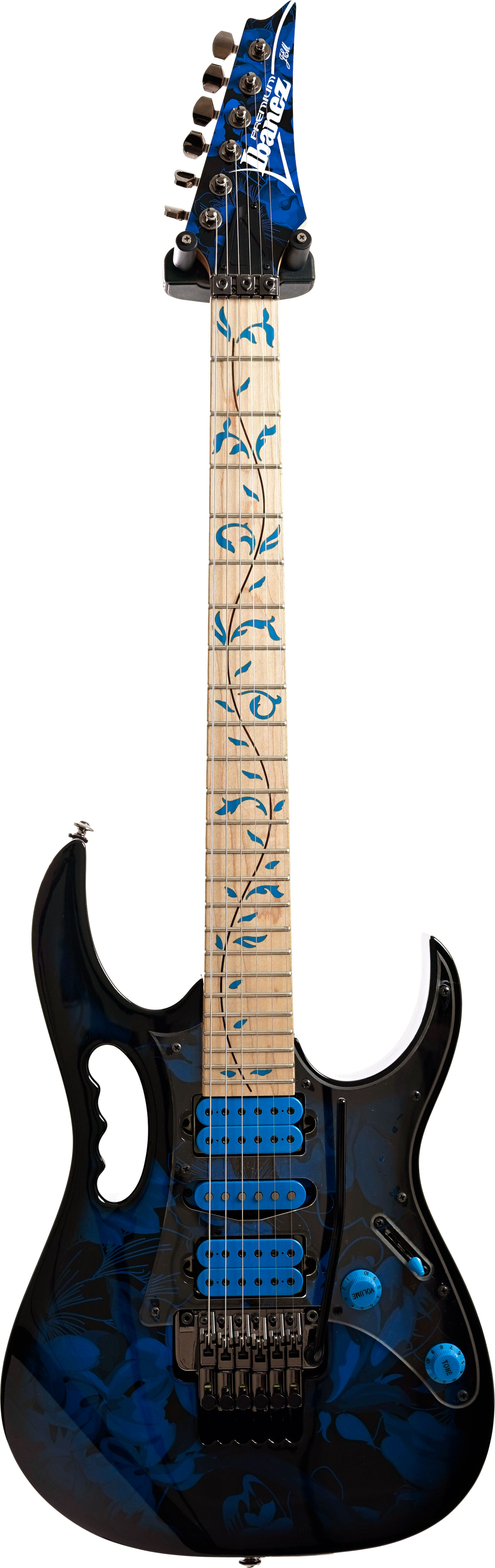 Ibanez 2016 Signature JEM77P-BFP Premium Steve Vai Blue Floral (Pre-Owned) #I160304739