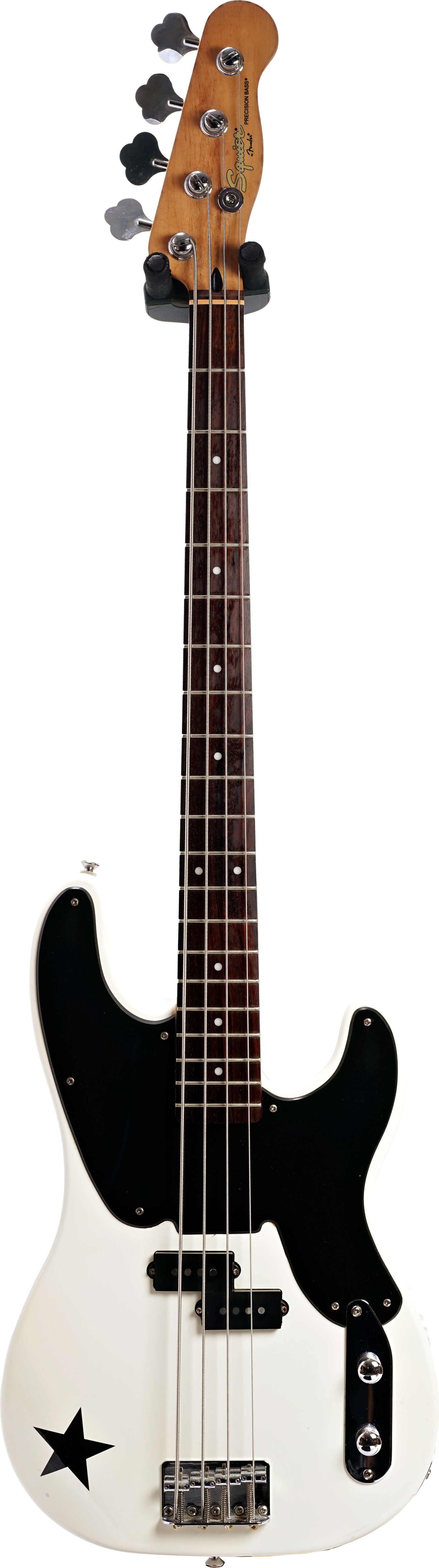Squier Mike Dirnt Precision Bass Rosewood Fingerboard Arctic White (Pre-Owned) #CS12025890