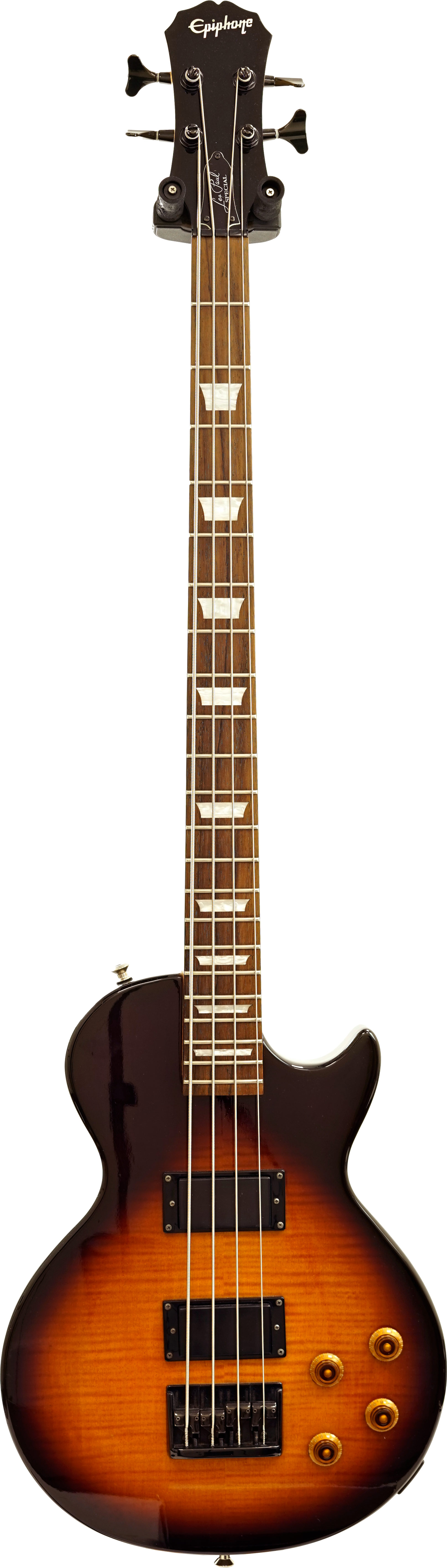 Epiphone 2002 Les Paul Bass Tobacco Sunburst (Pre-Owned) #I02120001