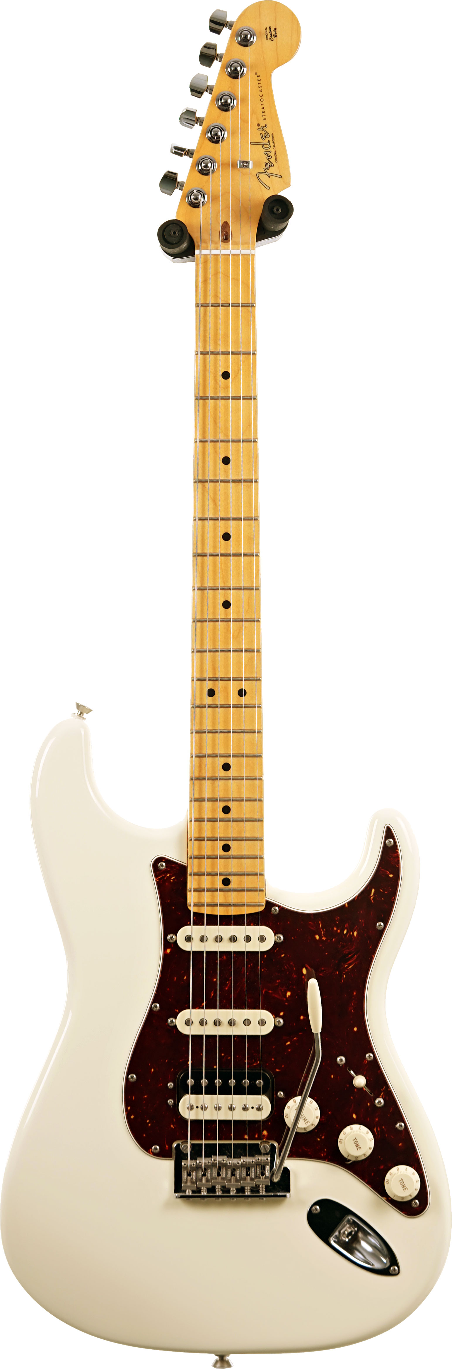 Fender 2020 American Professional II Stratocaster HSS Olympic White Maple Fingerboard (Pre-Owned) #US20093162