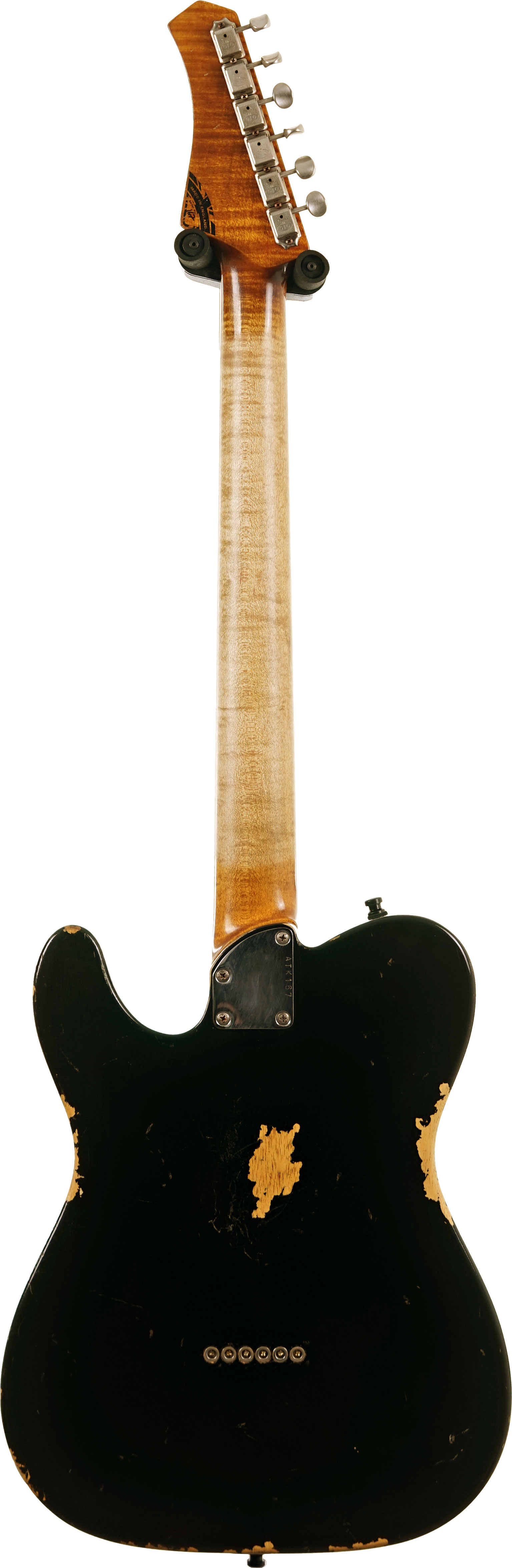 Atkin 59 T Black Matching Headstock (Pre-Owned) #ATK167