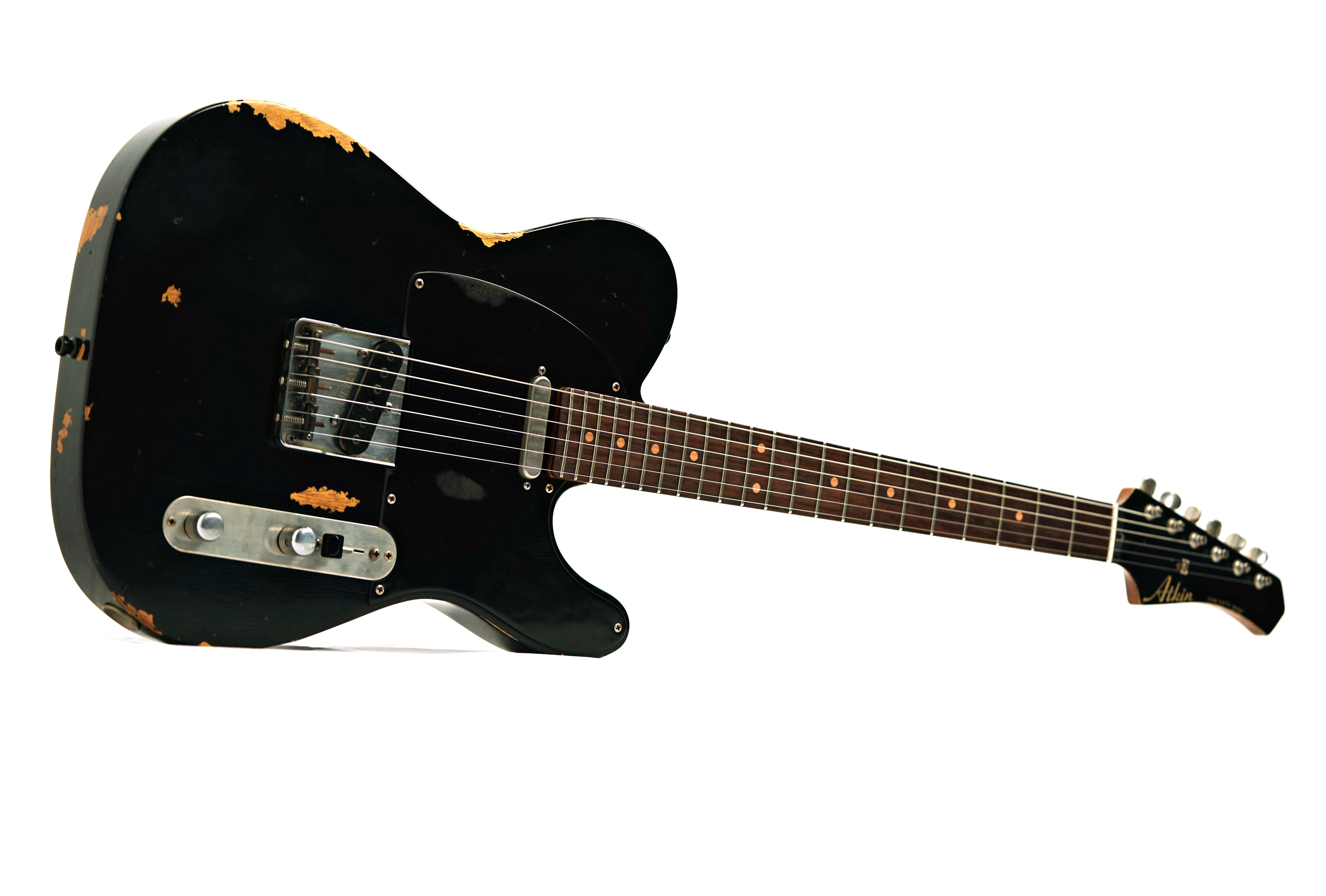 Atkin 59 T Black Matching Headstock (Pre-Owned) #ATK167