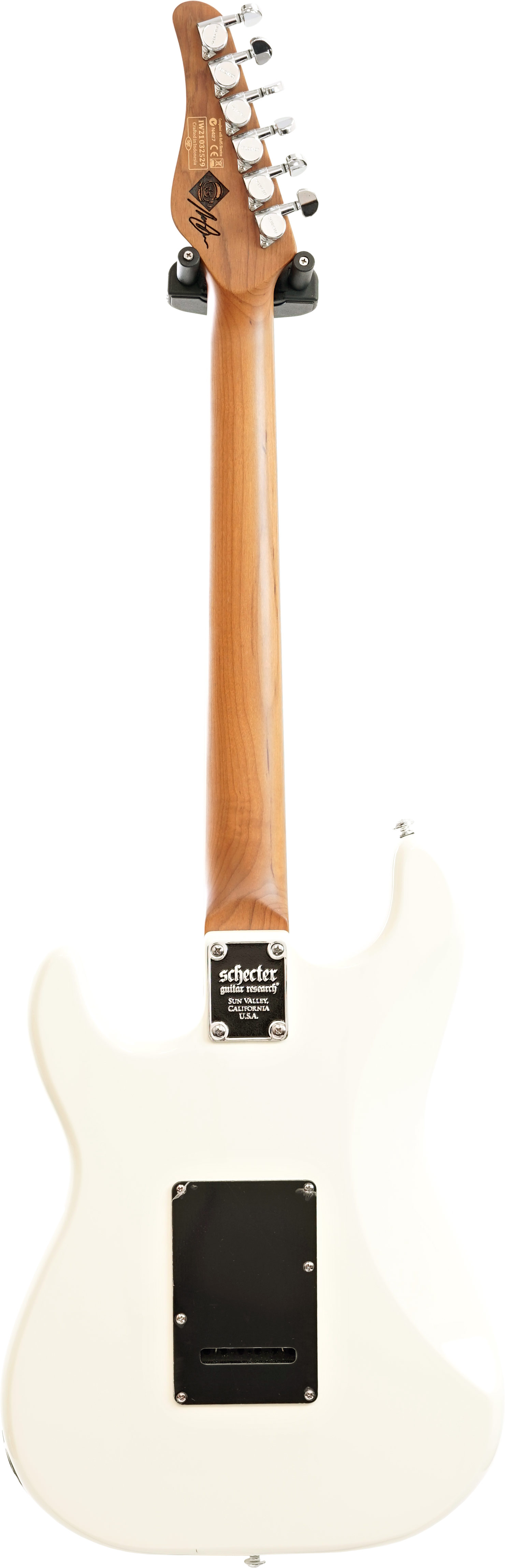 Schecter Nick Johnston Traditional HSS Atomic Snow (Pre-Owned) #IW21032529