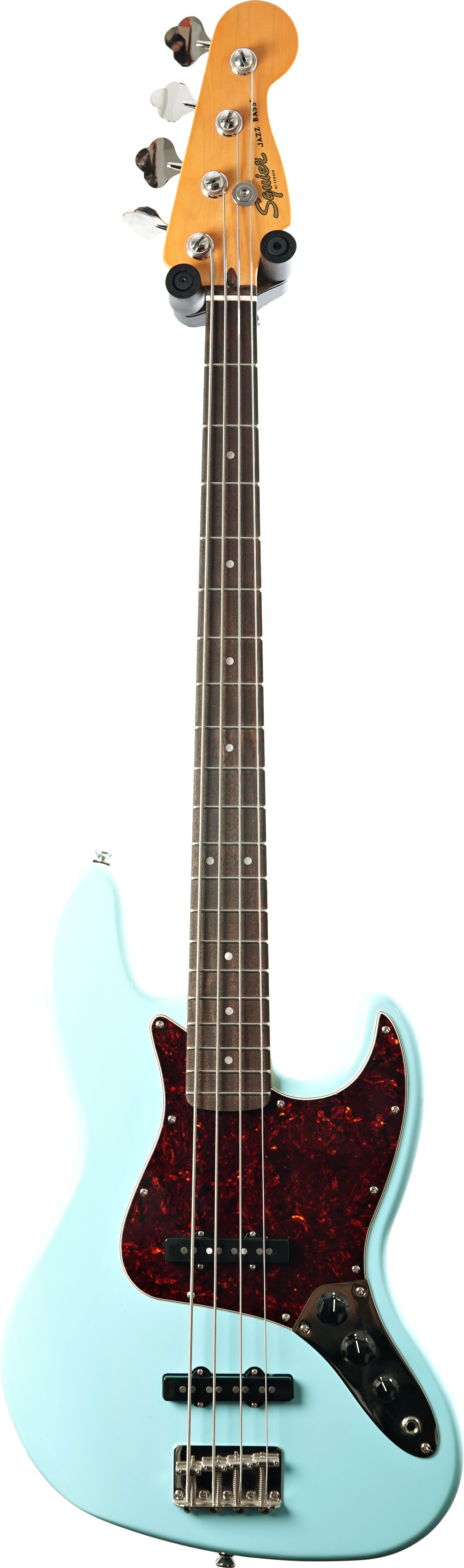 Squier Classic Vibe 60s Jazz Bass Daphne Blue Indian Laurel Fingerboard (Pre-Owned) #ICSSL23007581