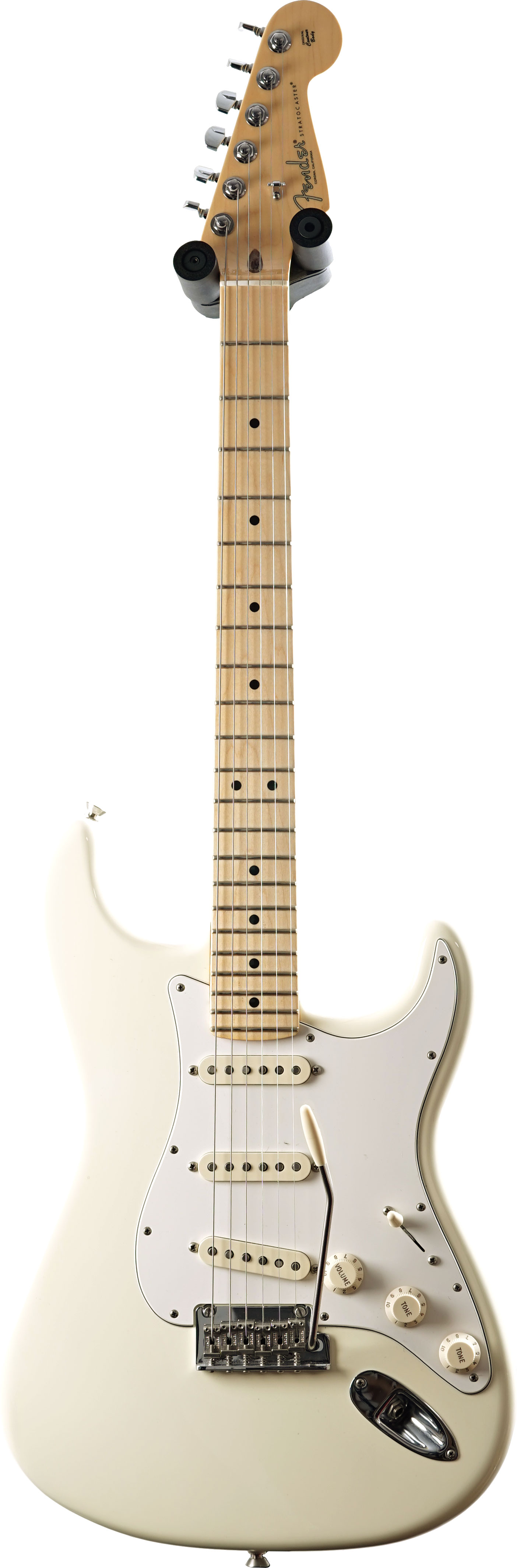 Fender 2019 American Pro Stratocaster Maple Fingerboard Olympic White (Pre-Owned) #US19093360
