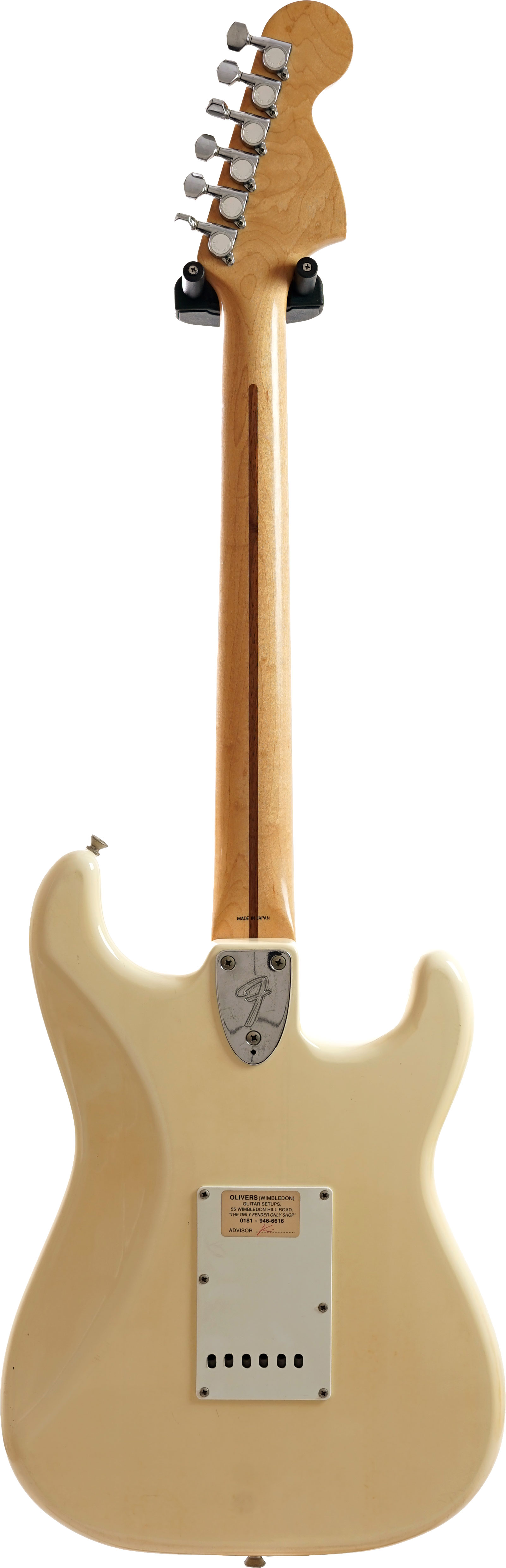 Fender 1984-87 ST-72 Stratocaster Olympic White Rosewood Fingerboard Left Handed (Pre-Owned) #E606902