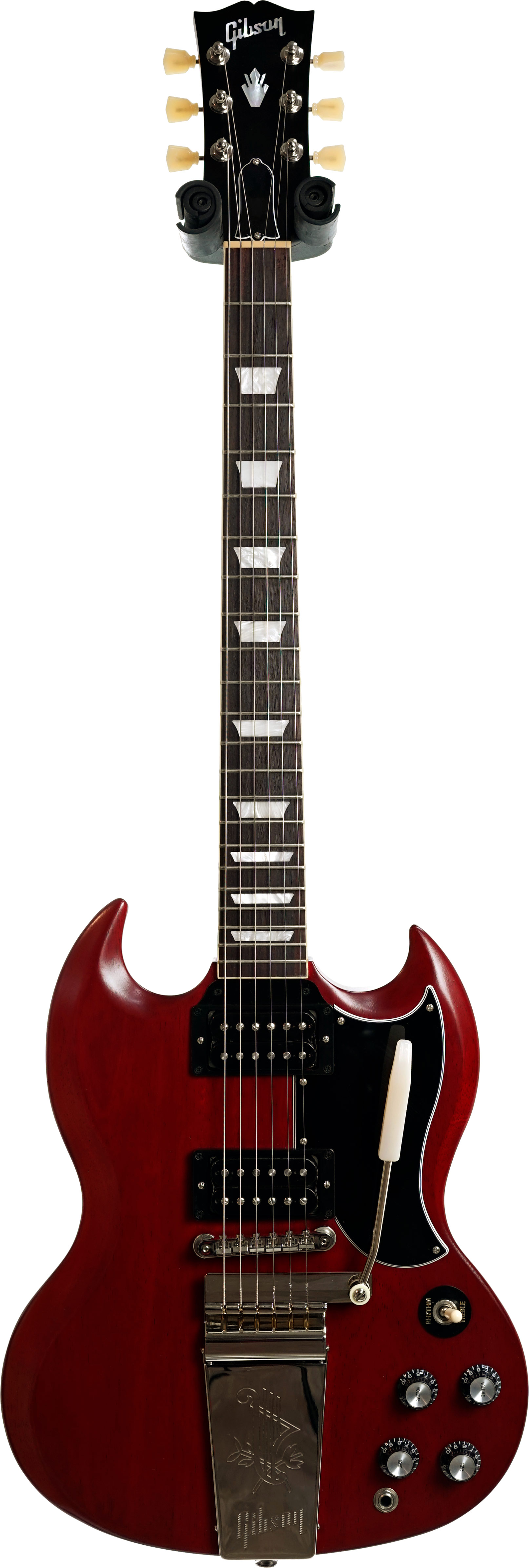 Gibson 2024 SG Standard 61 Faded Maestro Vibrola Vintage Cherry (Pre-Owned) #230720438