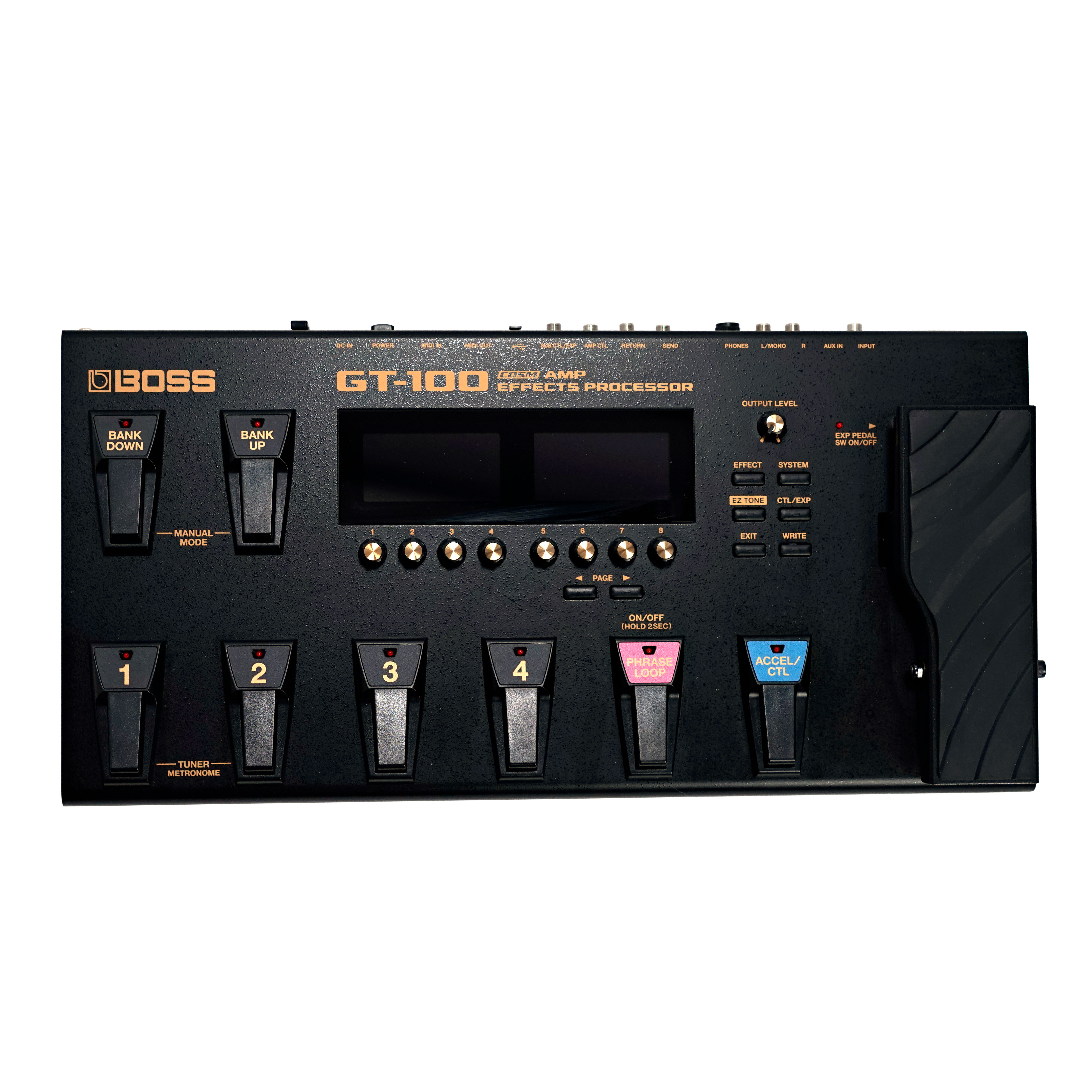 BOSS GT-100 Guitar Amp Modeller and Multi Effects Processor Pedal (Pre-Owned) #L6N4850