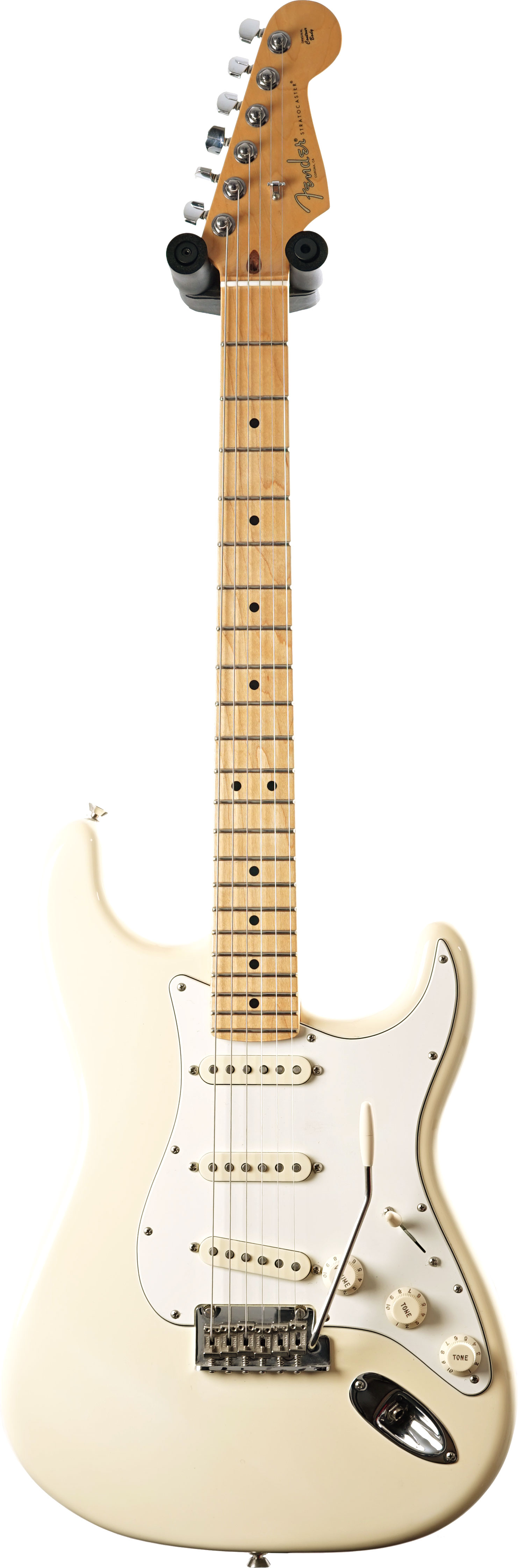Fender 2016 American Standard Stratocaster Maple Fingerboard Olympic White (Pre-Owned) #US16059148