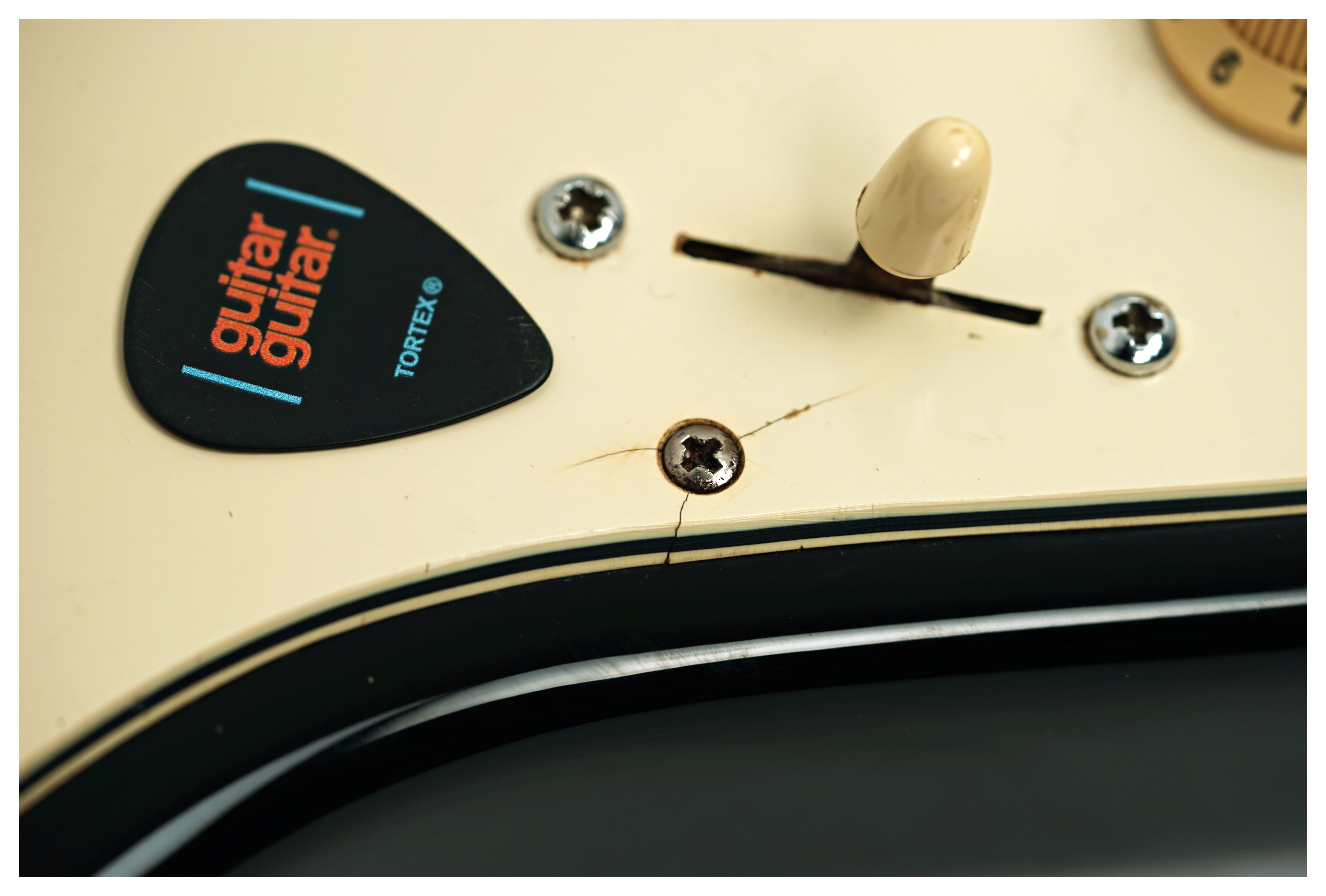 Fender 1989 American Stratocaster Black Maple Fingerboard Left Handed (Pre-Owned) #E921938