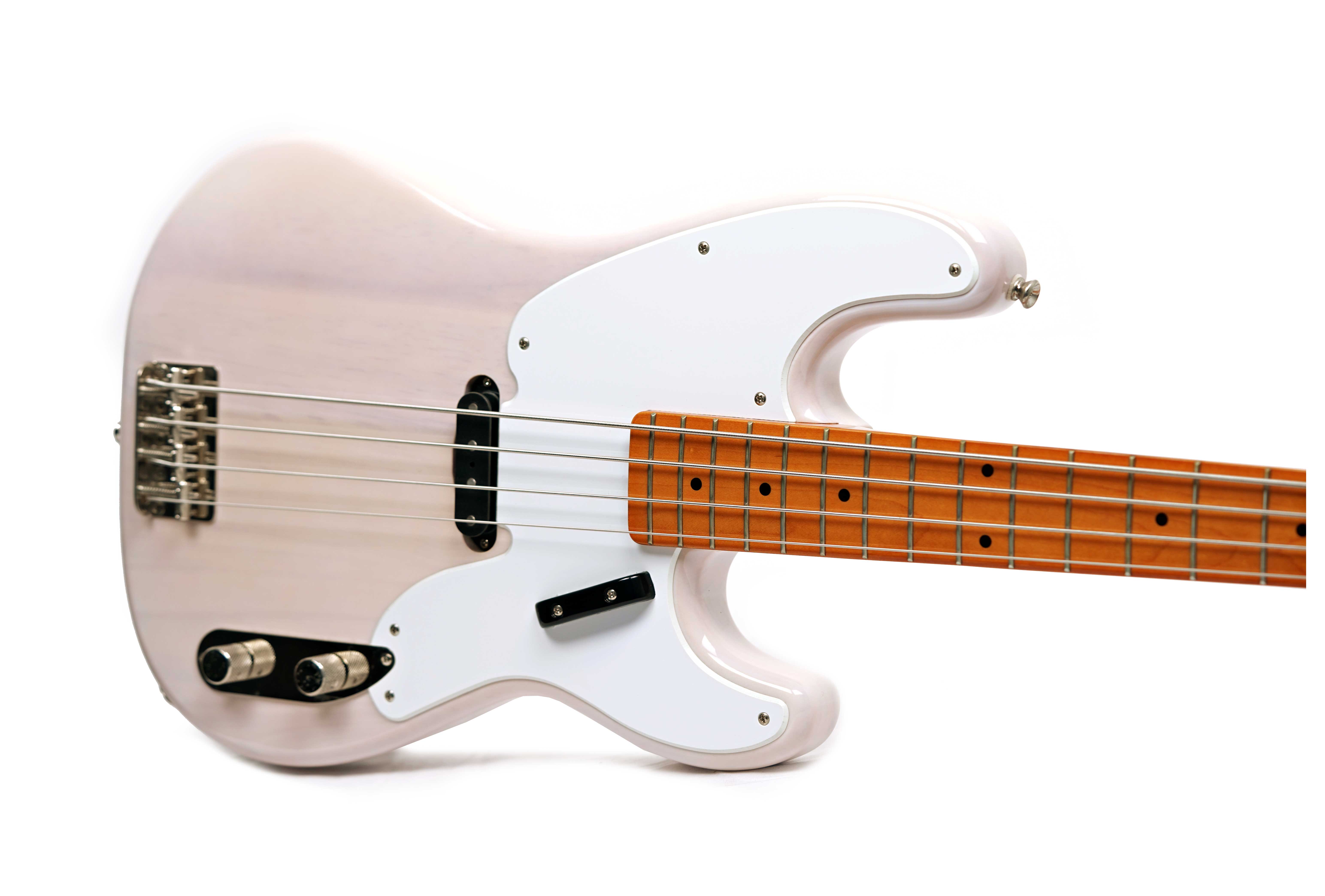 Squier 2024 Classic Vibe 50s Precision Bass White Blonde Maple Fingerboard (Pre-Owned) #ISSE24003645