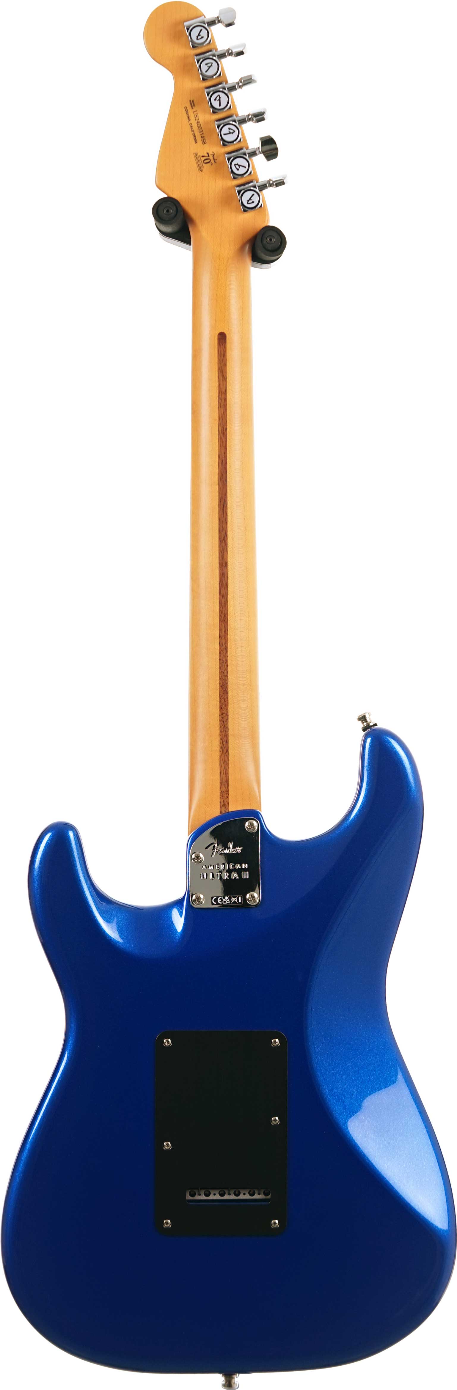 Fender American Ultra II Stratocaster HSS Ebony Fingerboard Noble Blue (Pre-Owned) #US240031458