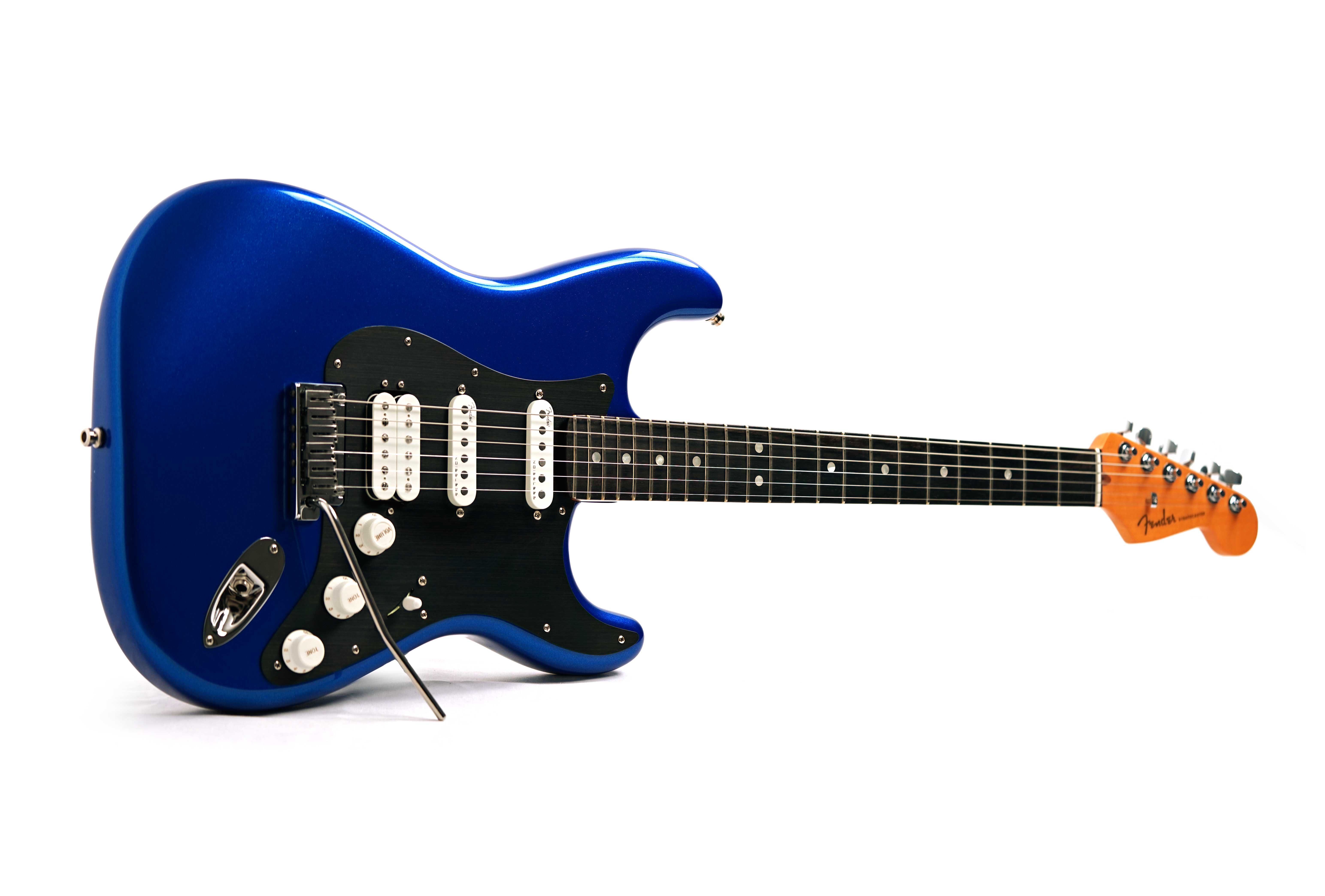 Fender American Ultra II Stratocaster HSS Ebony Fingerboard Noble Blue (Pre-Owned) #US240031458