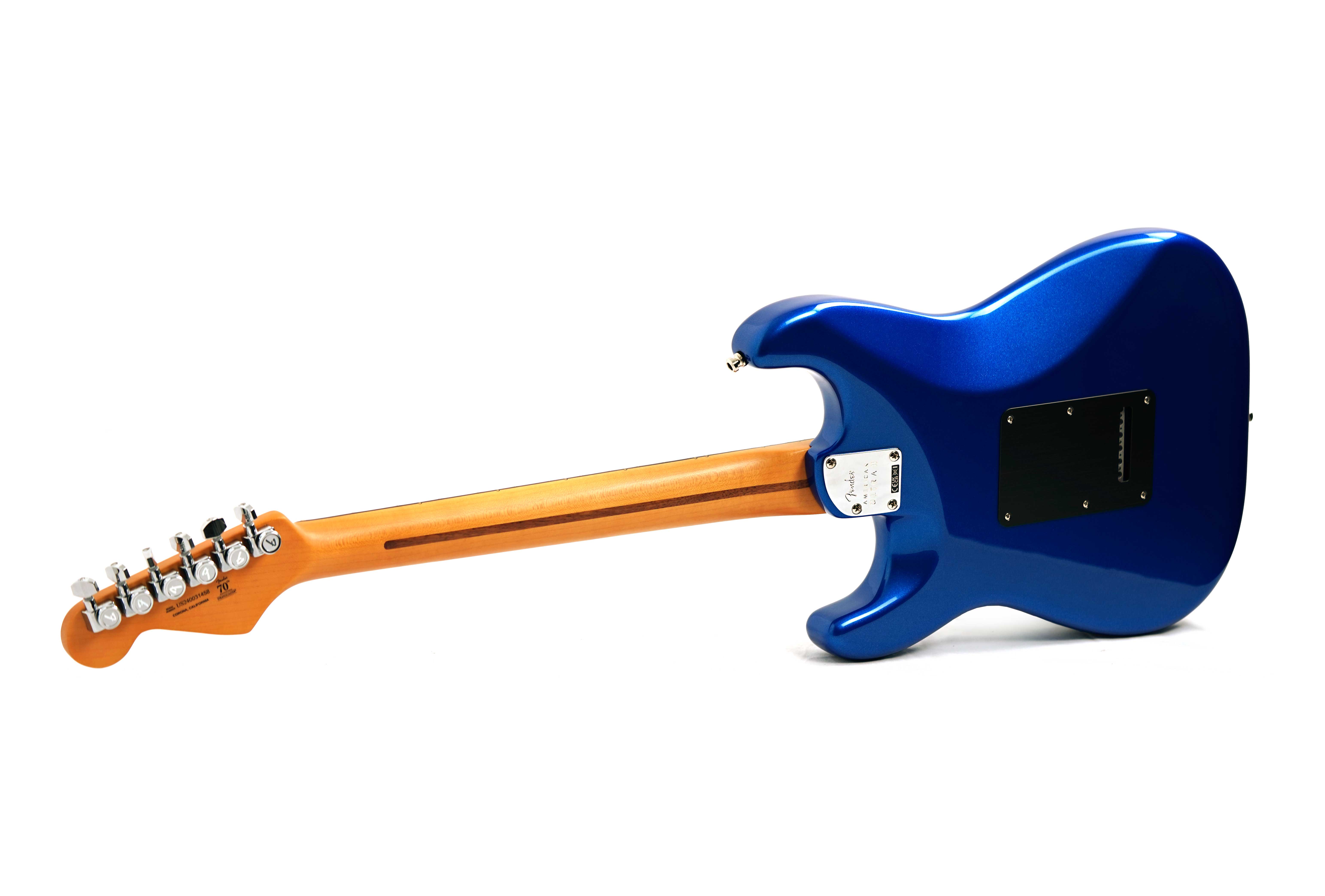 Fender American Ultra II Stratocaster HSS Ebony Fingerboard Noble Blue (Pre-Owned) #US240031458