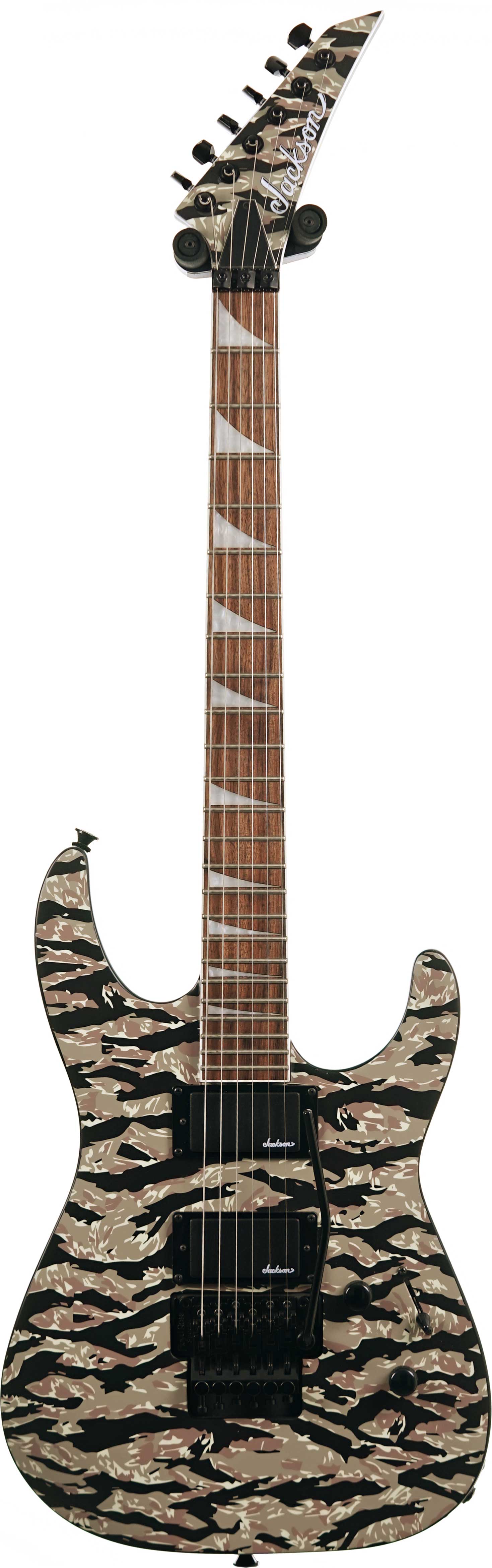 Jackson 2022 X Series Soloist Tiger Jungle Camo Indian Laurel Fingerboard (Pre-Owned) #ISJ2212840