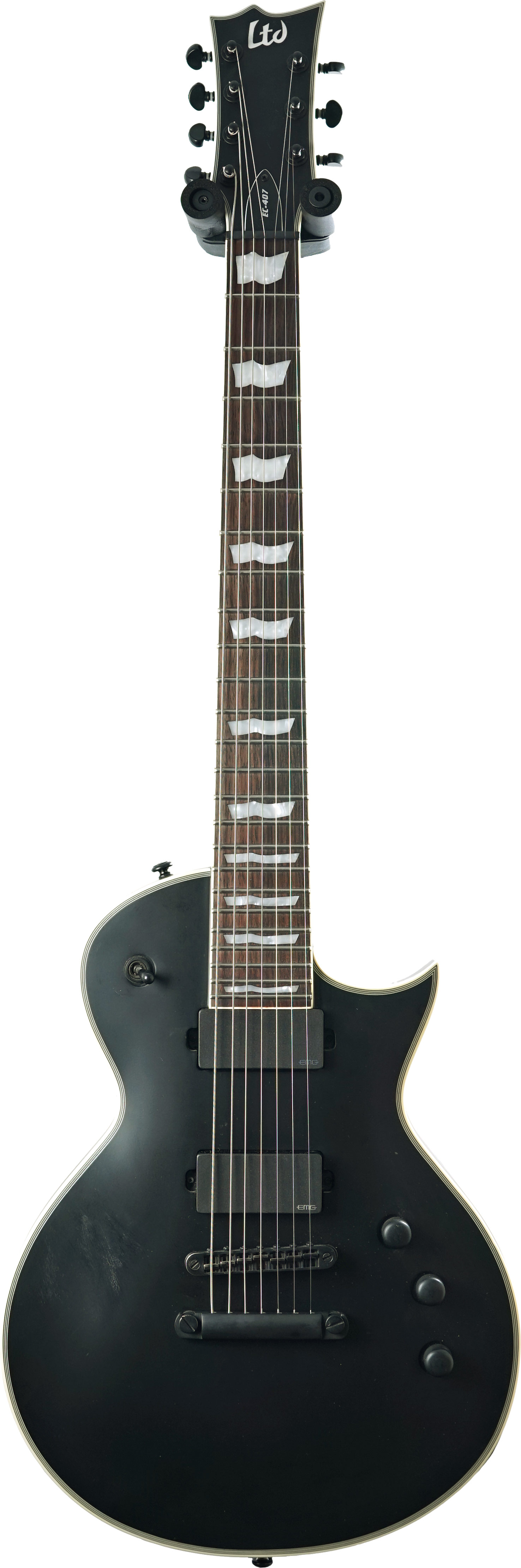 ESP LTD EC-407 Black Satin (Pre-Owned) #IW21082198