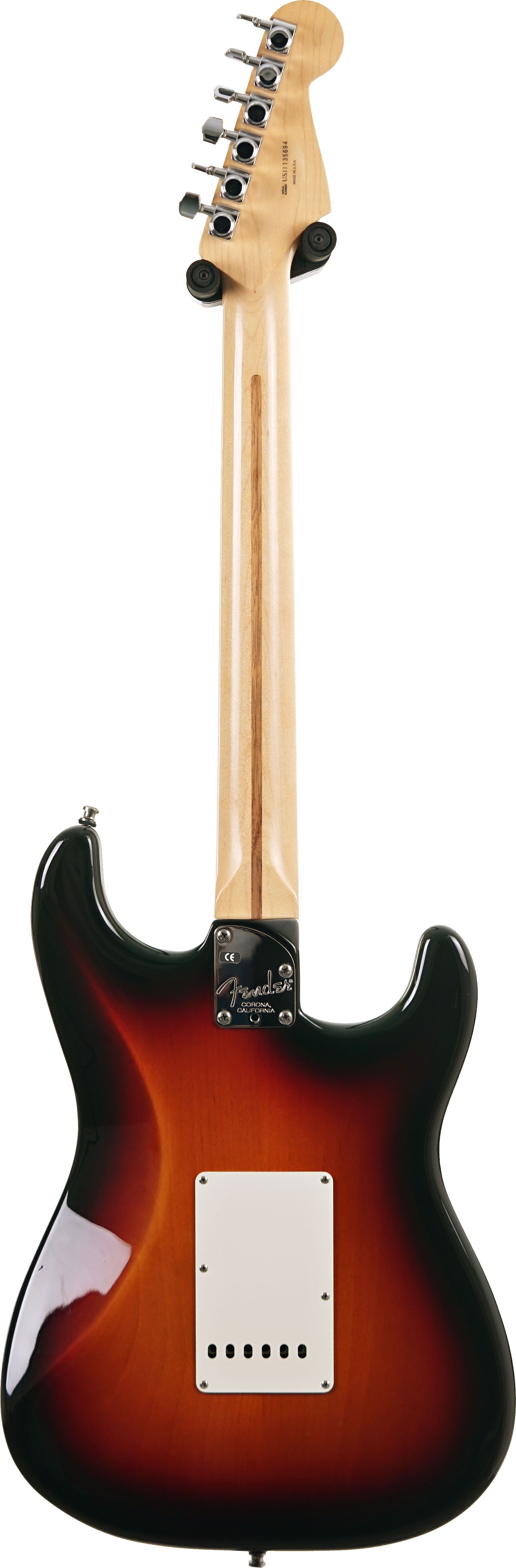 Fender 2011 American Deluxe Stratocaster Left Handed Rosewood Fingerboard 3 Tone Sunburst (Pre-Owned) #US11135694