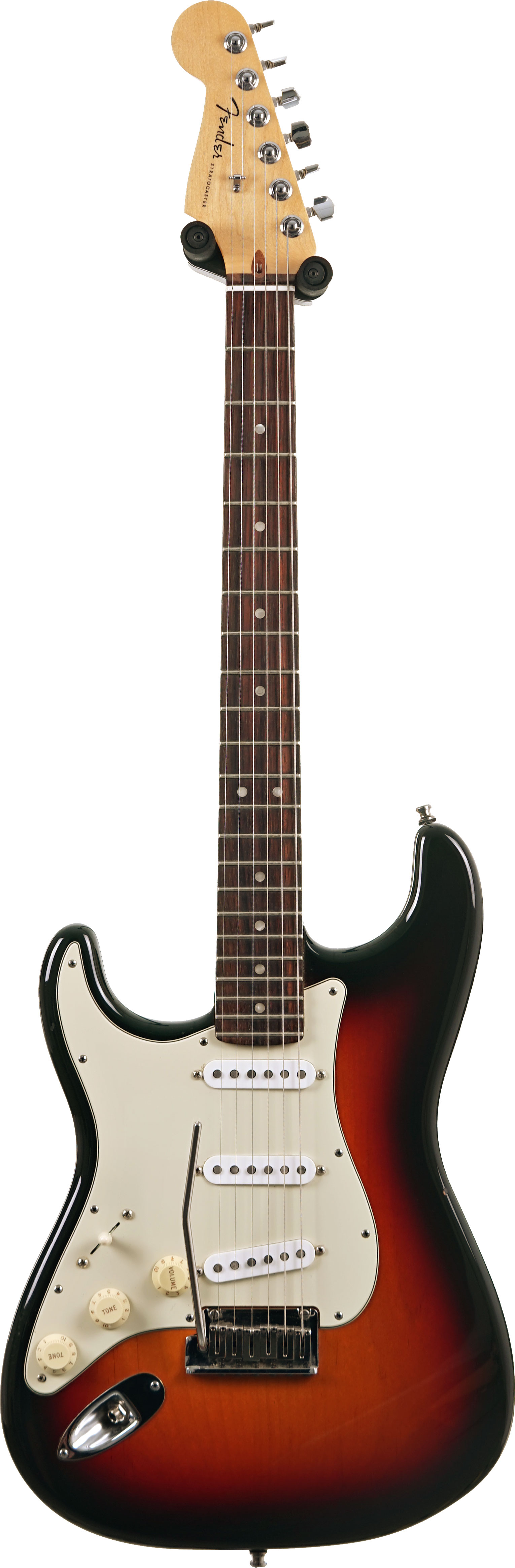 Fender 2011 American Deluxe Stratocaster Left Handed Rosewood Fingerboard 3 Tone Sunburst (Pre-Owned) #US11135694