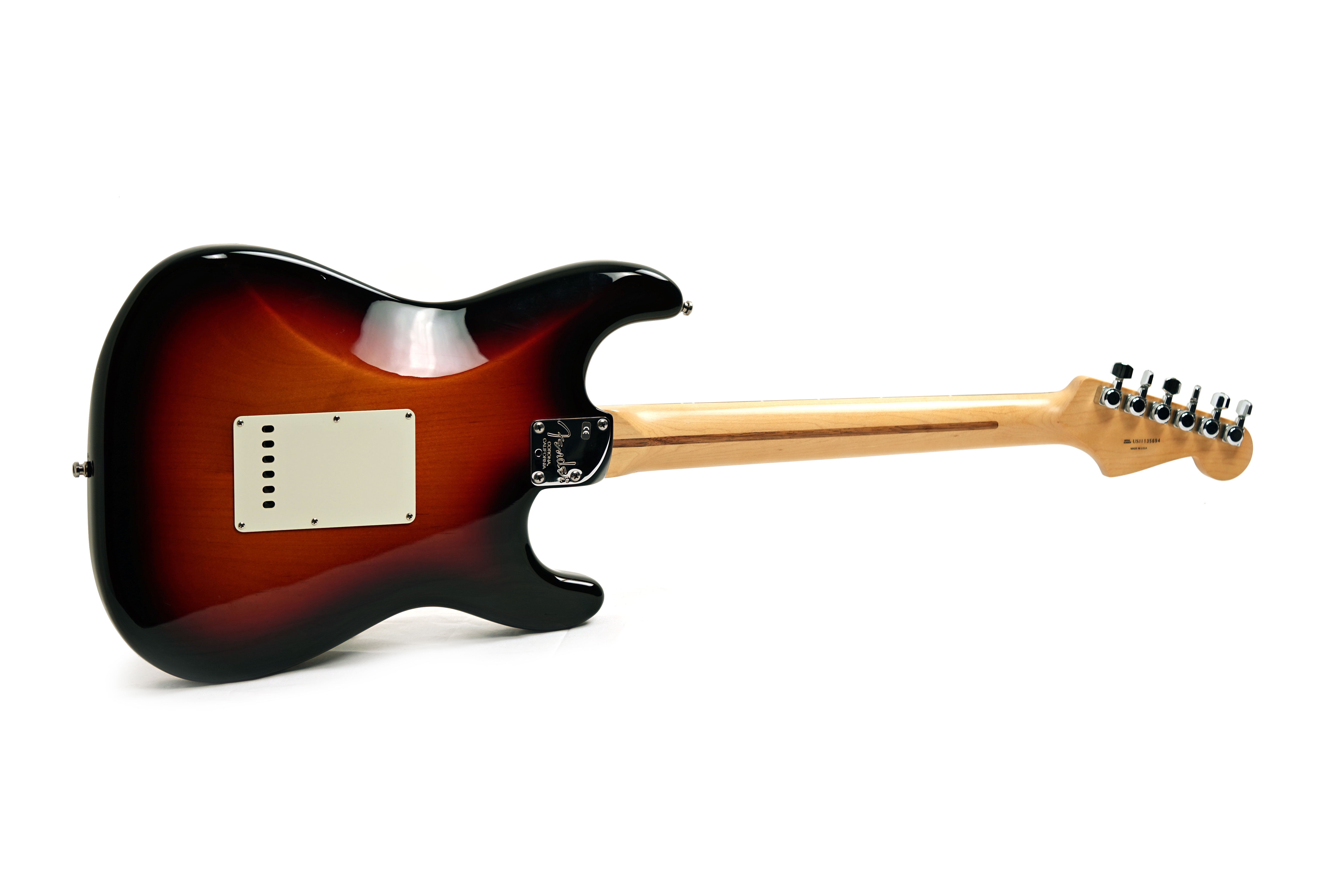Fender 2011 American Deluxe Stratocaster Left Handed Rosewood Fingerboard 3 Tone Sunburst (Pre-Owned) #US11135694