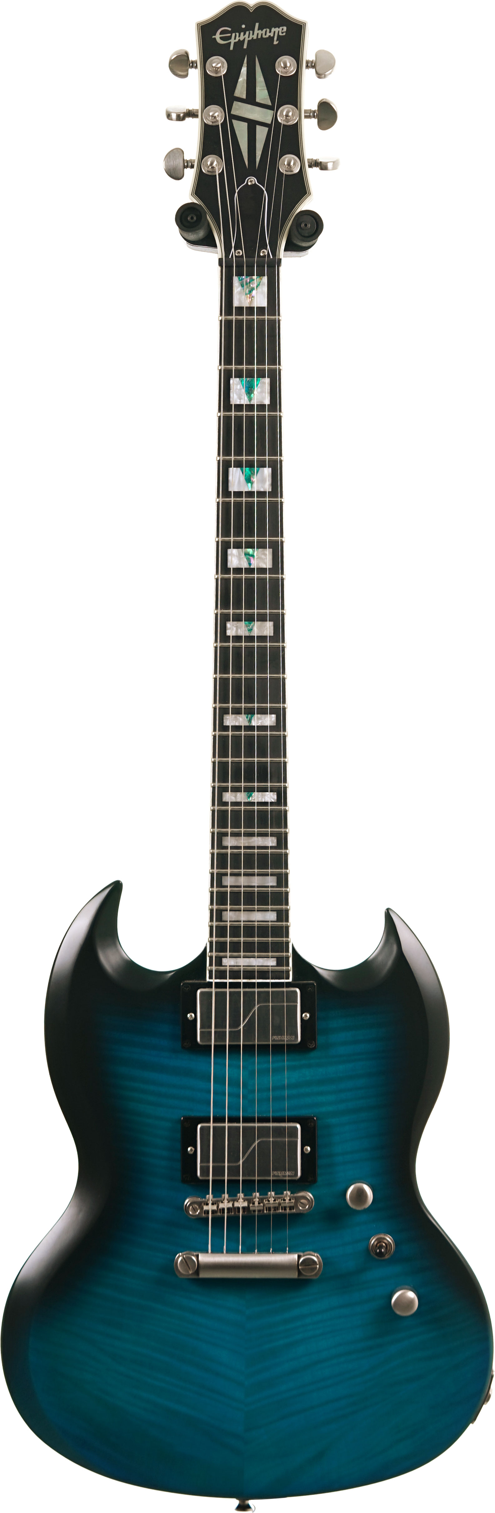 Epiphone 2021 SG Prophecy Blue Tiger Aged Gloss (Pre-Owned) #21051538522