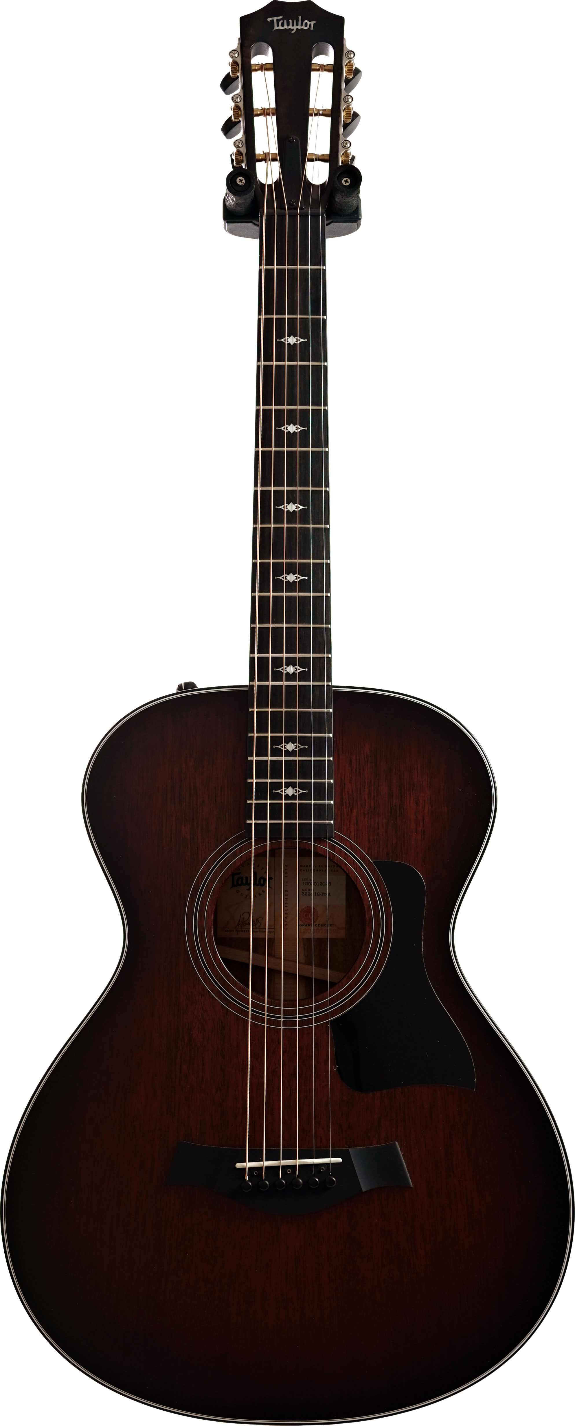 Taylor 2022 322e Grand Concert 12-Fret Shaded Edgeburst (Pre-Owned) #1203012025
