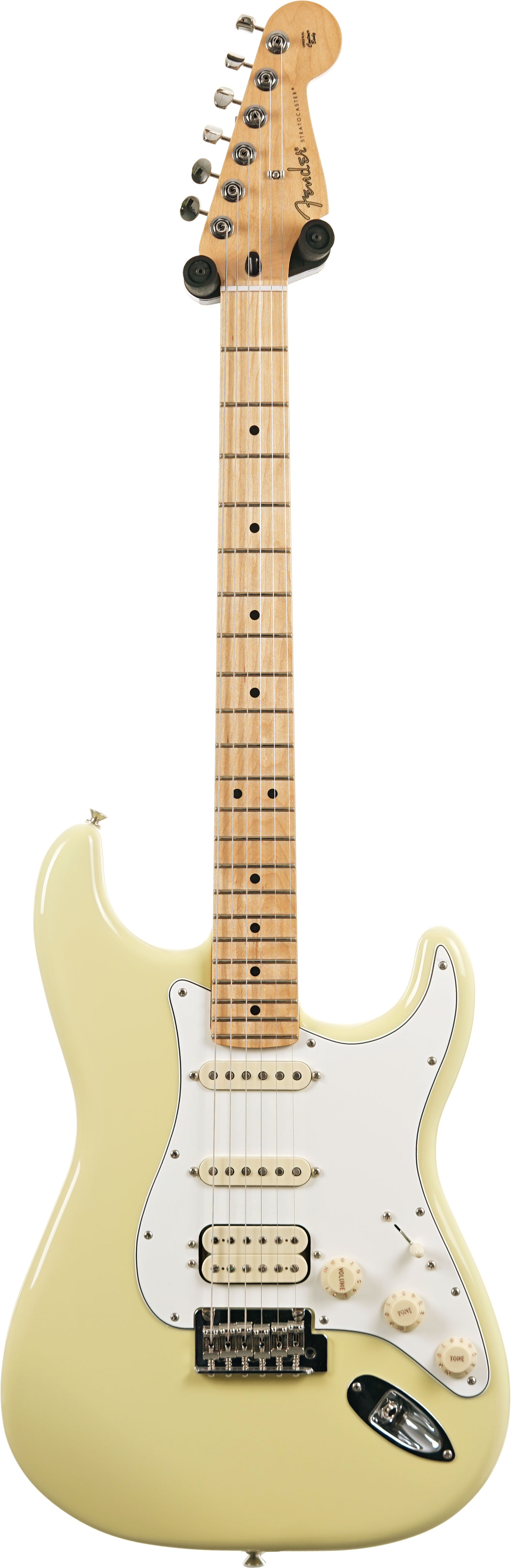Fender Player II Stratocaster HSS Hialeah Yellow Maple Fingerboard (Pre-Owned) #MXS24061900