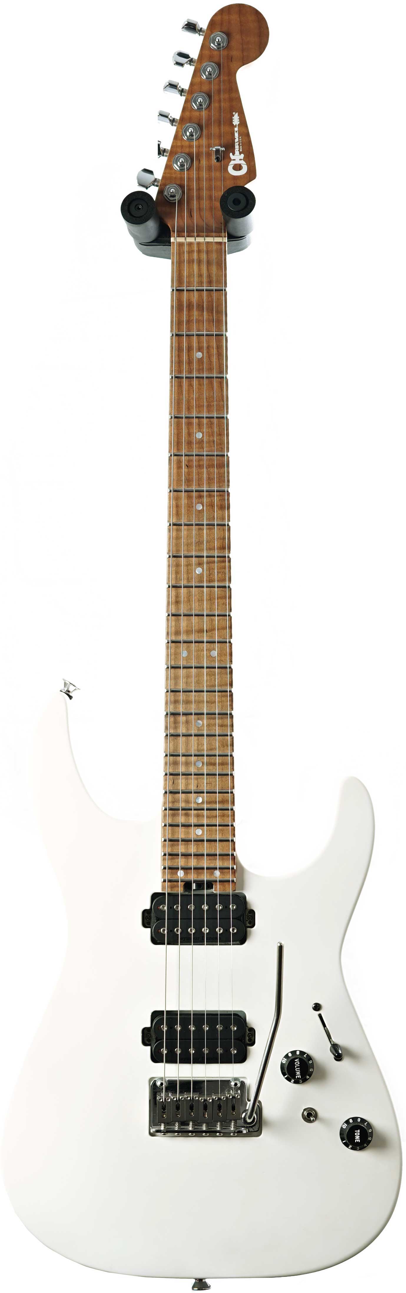 Charvel 2021 DK24 Select Custom Shop HH Snow White CM (Pre-Owned) #UC210066