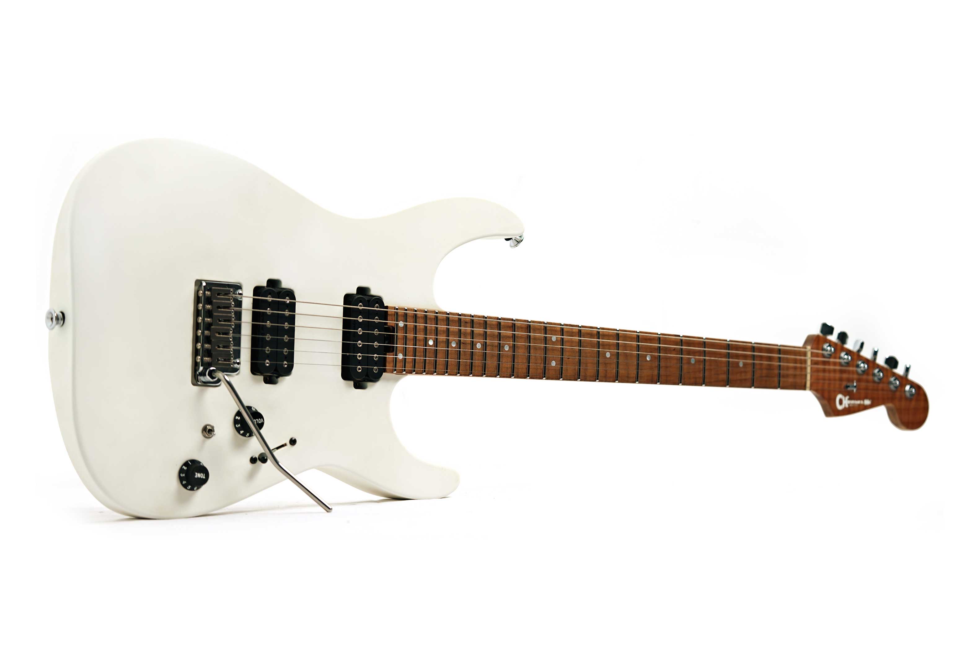 Charvel 2021 DK24 Select Custom Shop HH Snow White CM (Pre-Owned) #UC210066