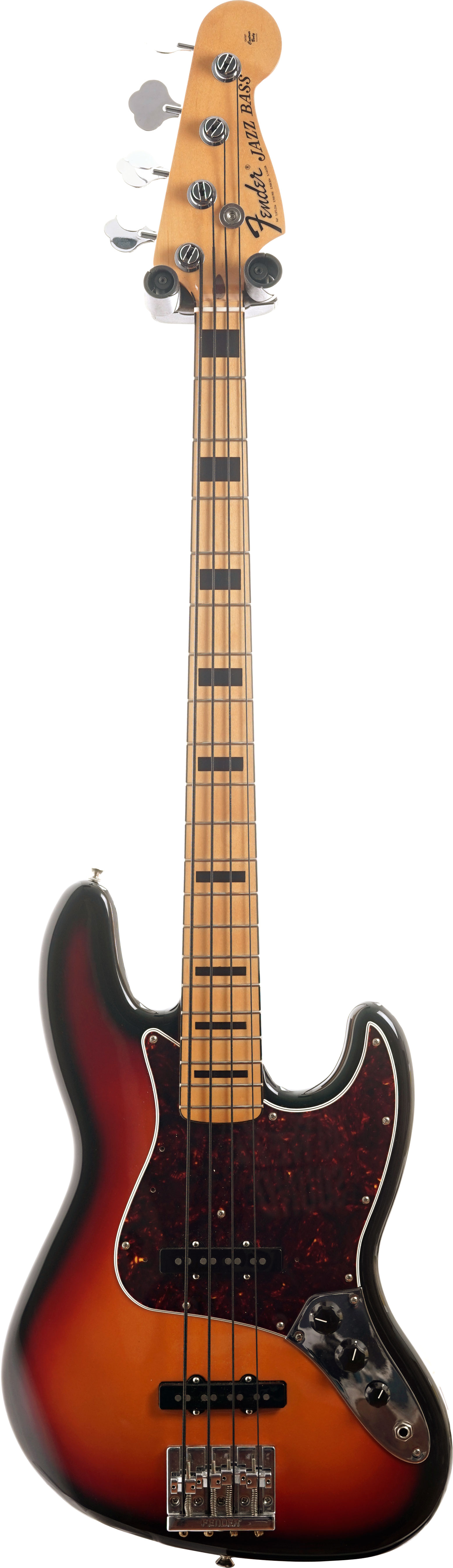 Fender Vintera III Early '70s Jazz Bass Maple Fingerboard 3-Colour Sunburst (Pre-Owned) #mx26021519