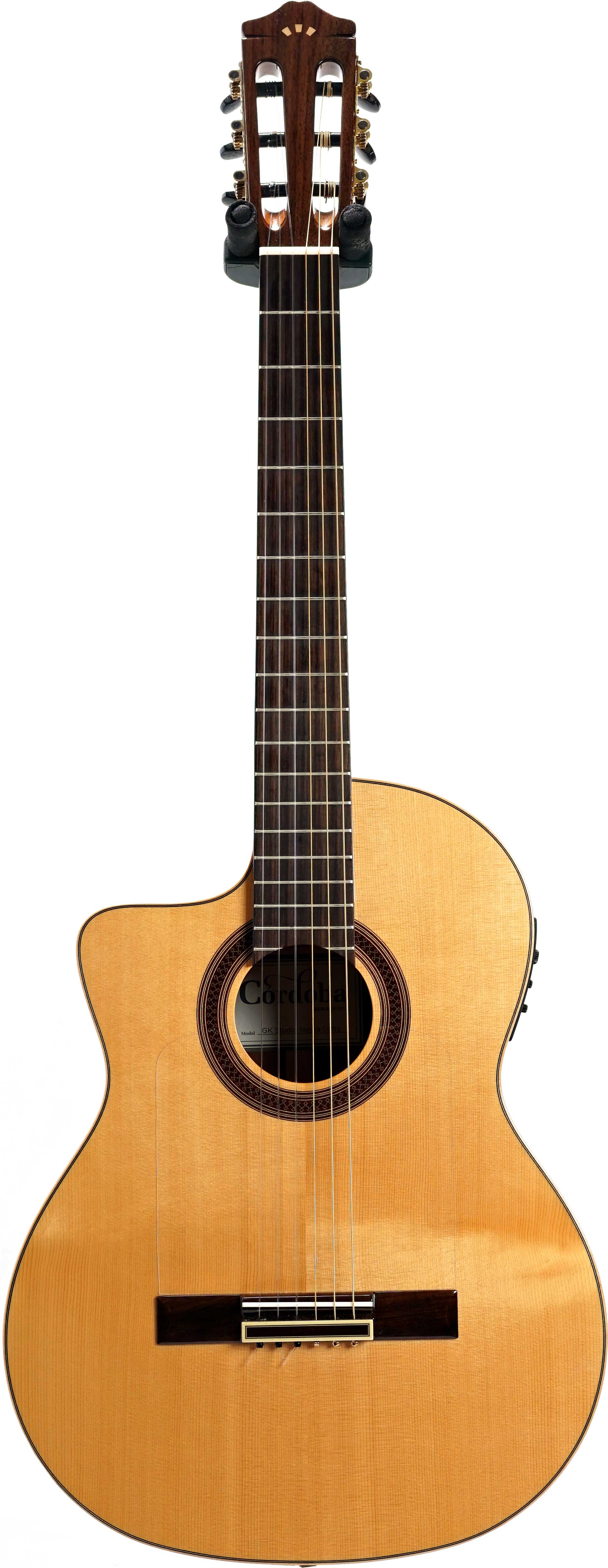 Cordoba Gypsy King Negra Studio Cutaway Left Handed (Pre-Owned) #92009134
