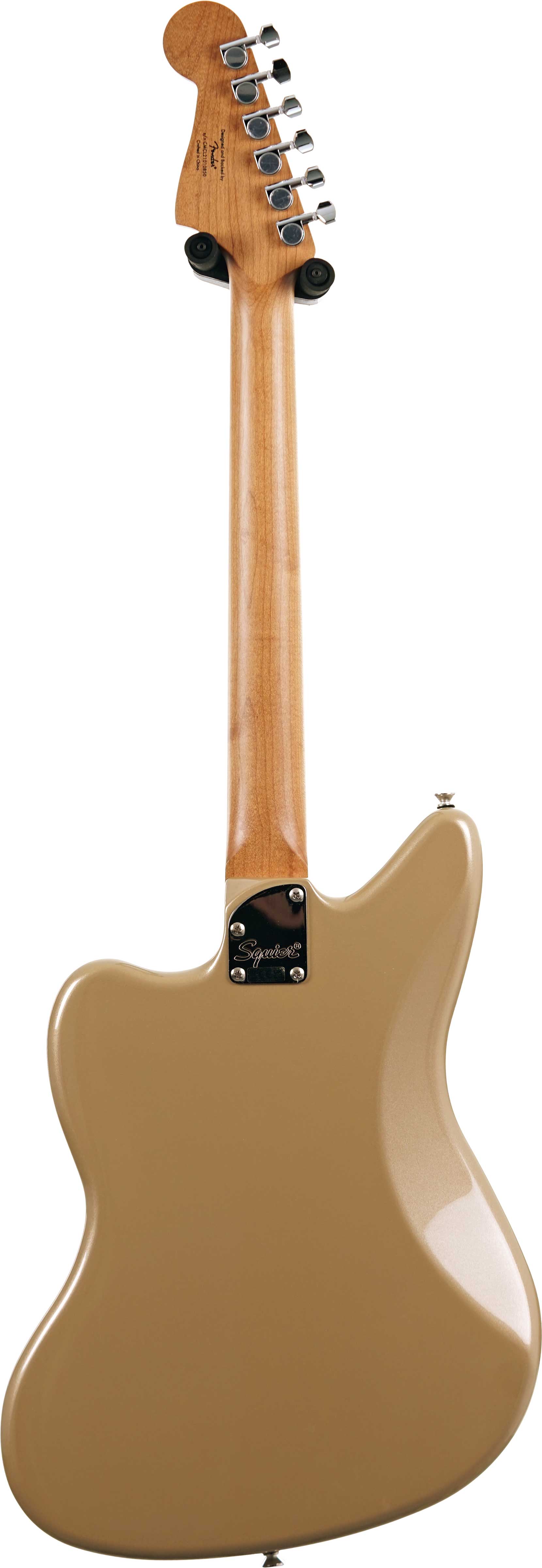 Squier 2021 Contemporary Jaguar HH Shoreline Gold (Pre-Owned) #CMCL21010850