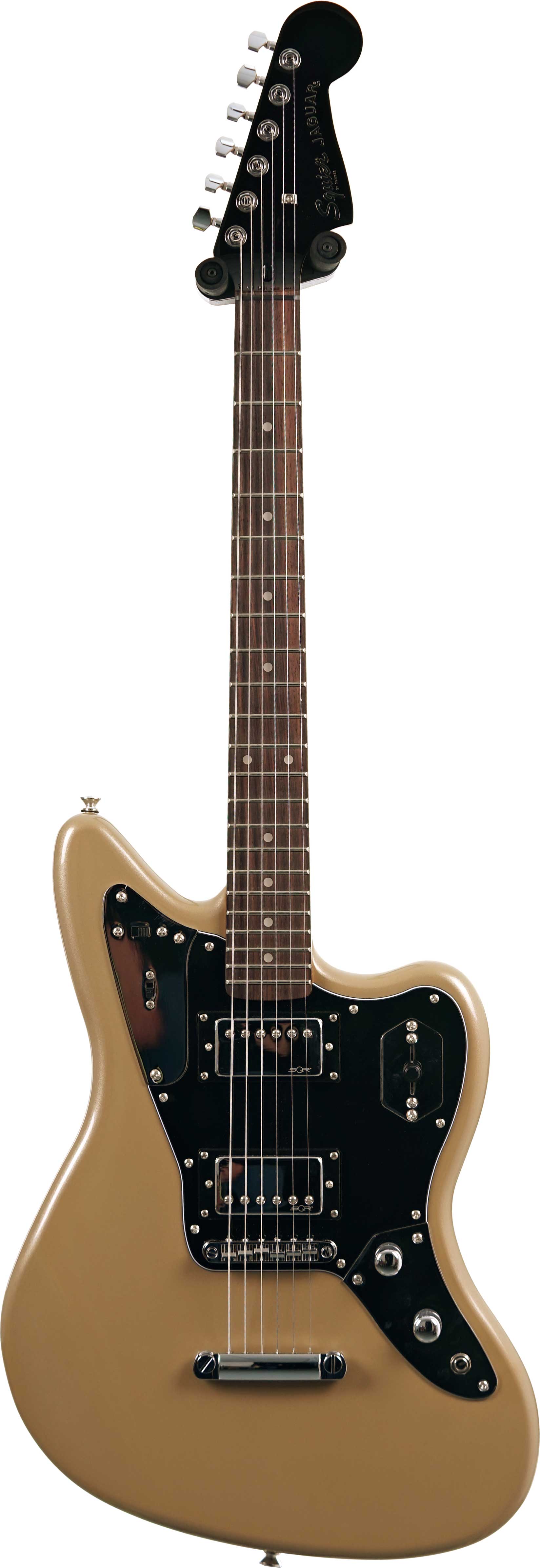 Squier 2021 Contemporary Jaguar HH Shoreline Gold (Pre-Owned) #CMCL21010850