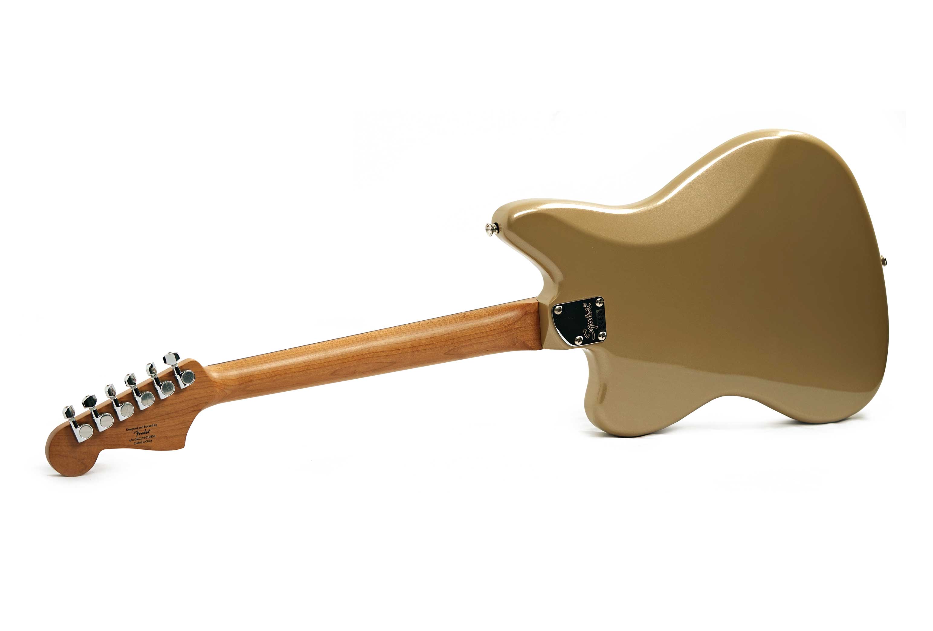 Squier 2021 Contemporary Jaguar HH Shoreline Gold (Pre-Owned) #CMCL21010850
