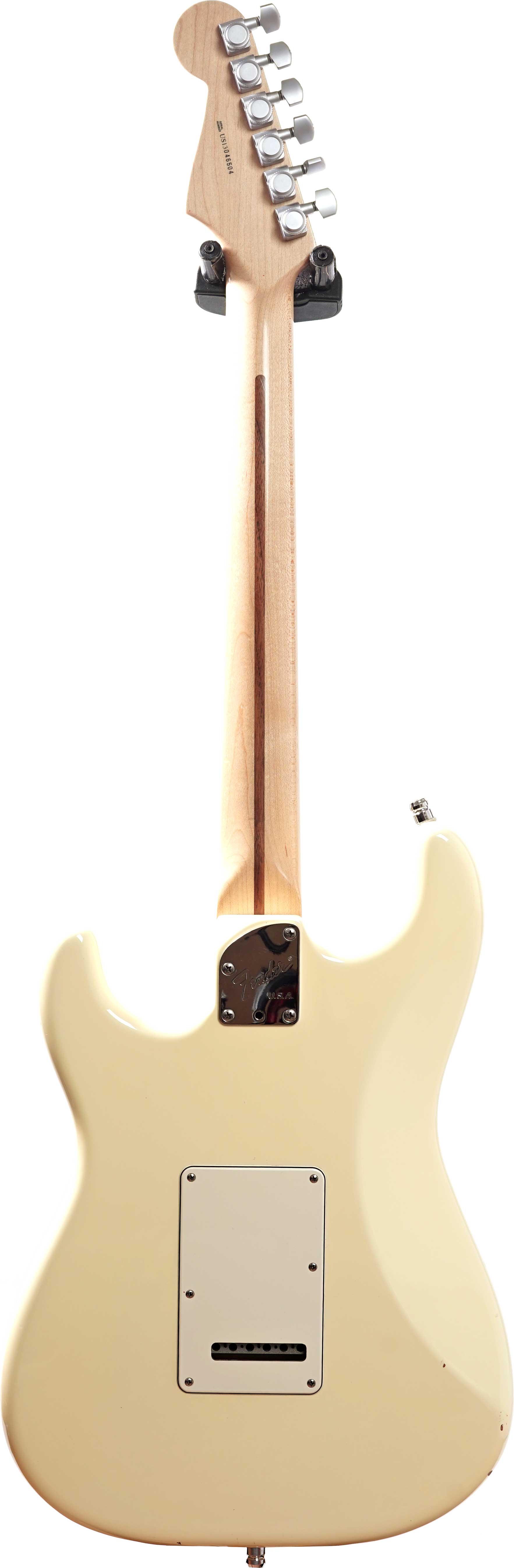 Fender 2013 Artist Series Jeff Beck Stratocaster Olympic White Rosewood Fingerboard (Pre-Owned) #US13046504