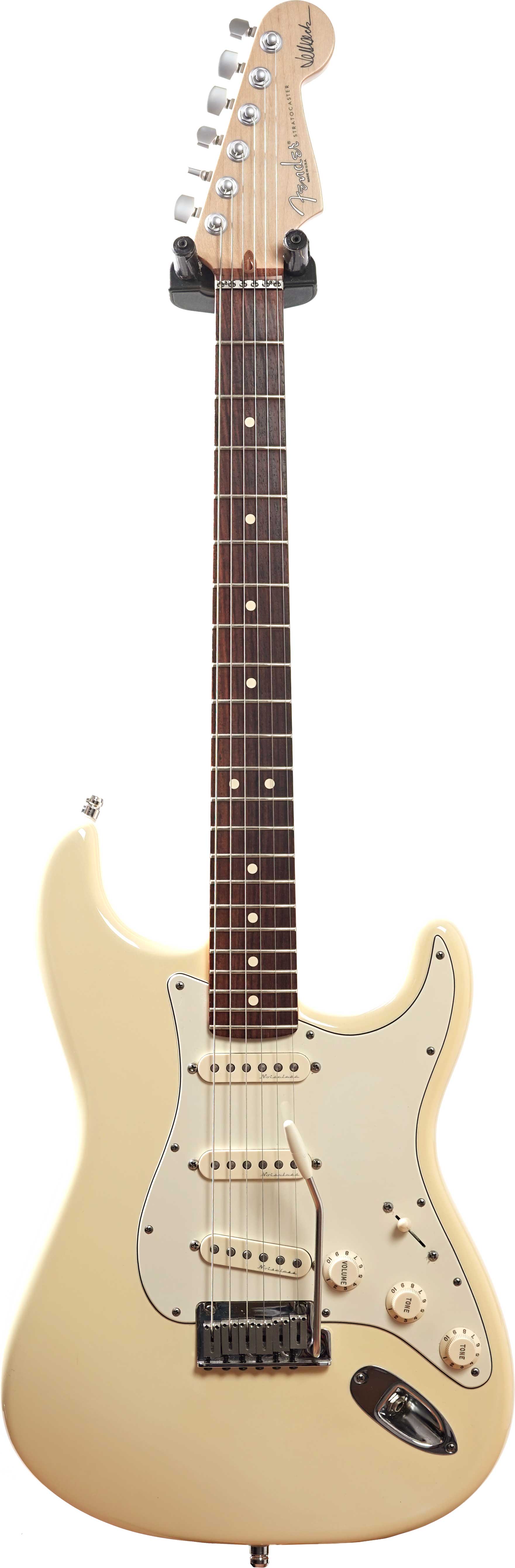 Fender 2013 Artist Series Jeff Beck Stratocaster Olympic White Rosewood Fingerboard (Pre-Owned) #US13046504