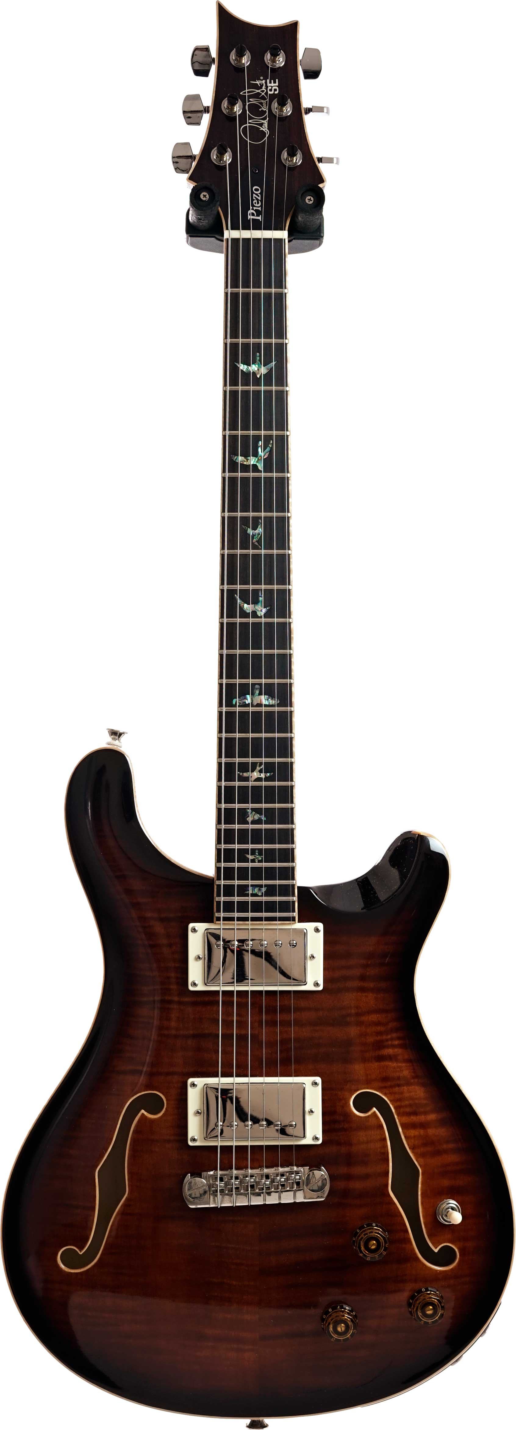 PRS SE Hollowbody II Piezo Black Gold (Pre-Owned) #D01736