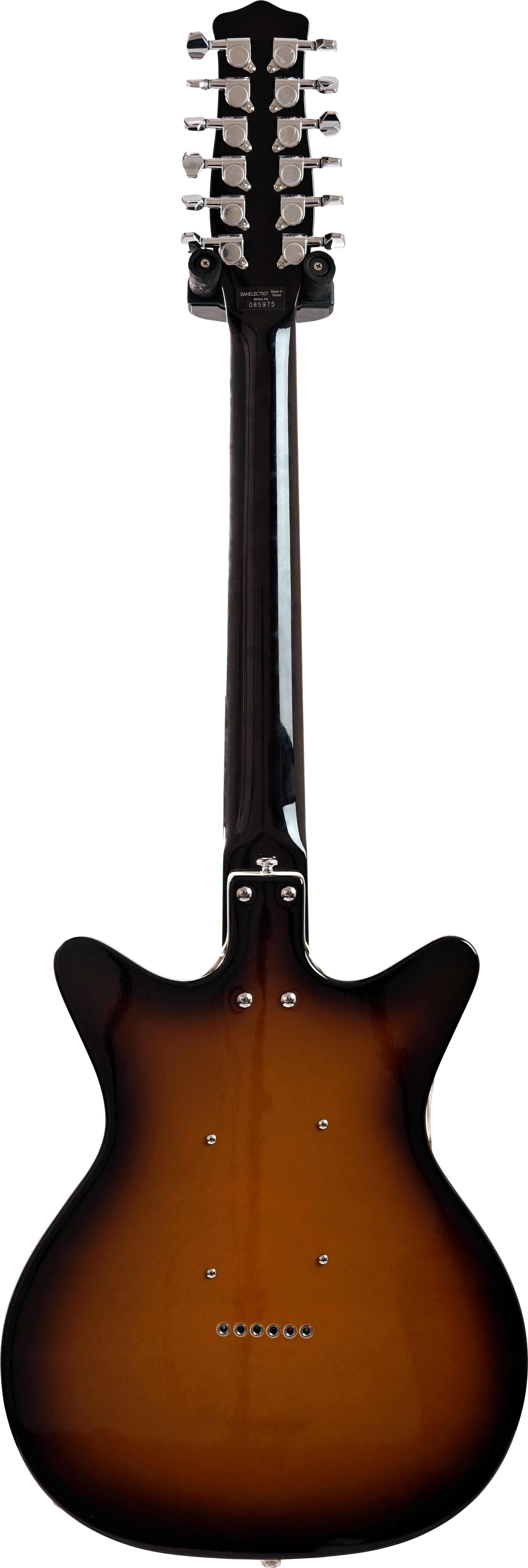 Danelectro 59 12 String F Hole Tobacco Sunburst (Pre-Owned) #085975