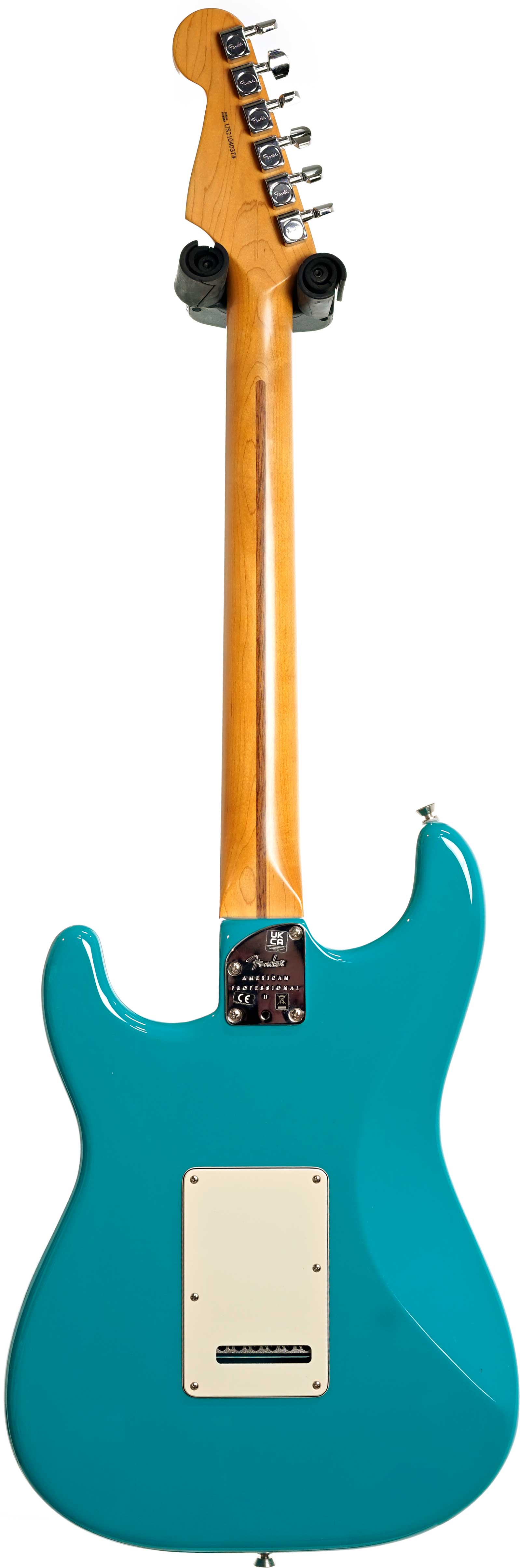 Fender American Pro II Stratocaster Miami Blue Maple Fingerboard (Pre-Owned) #US21040374