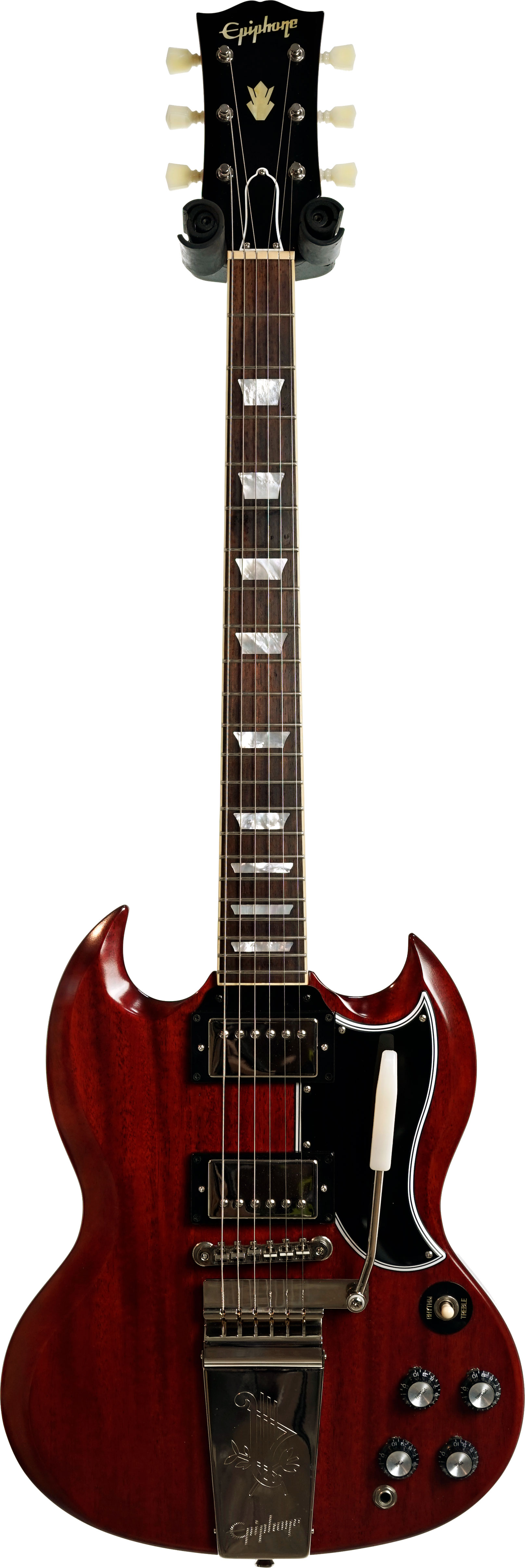 Epiphone Inspired by Gibson Custom 1964 SG Standard with Maestro Vibrola Reissue Cherry Red (Pre-Owned) #24121521211