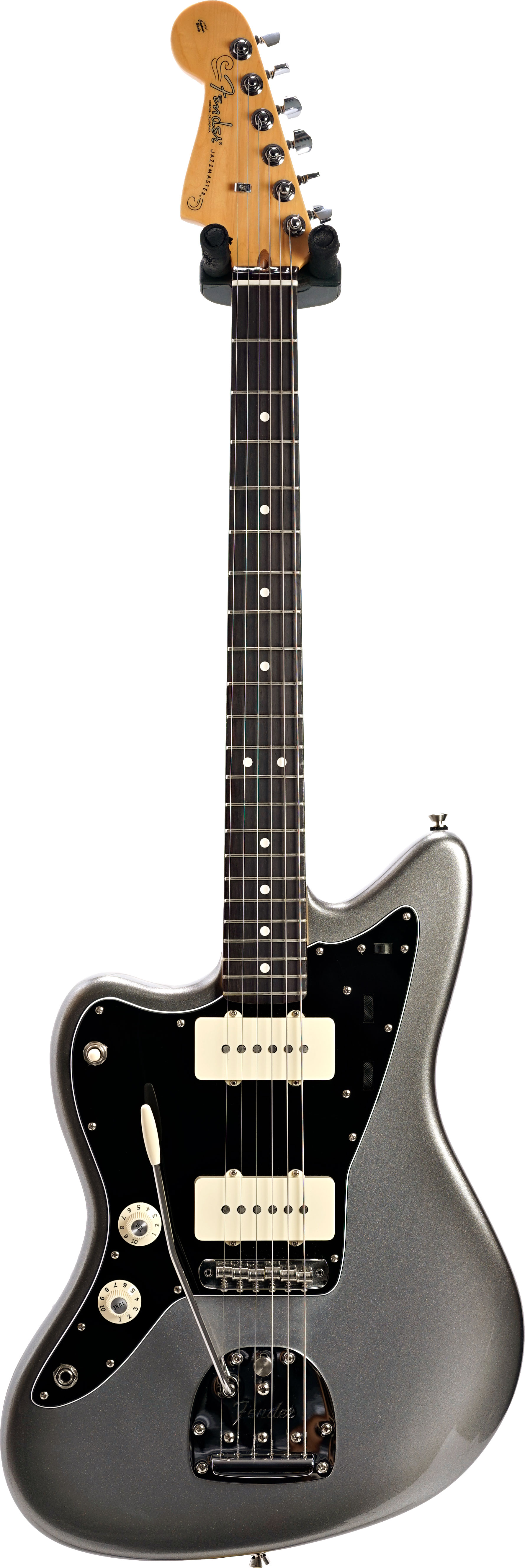 Fender 2023 American Professional II Jazzmaster Mercury Rosewood Fingerboard Left Handed (Pre-Owned) #US23116287