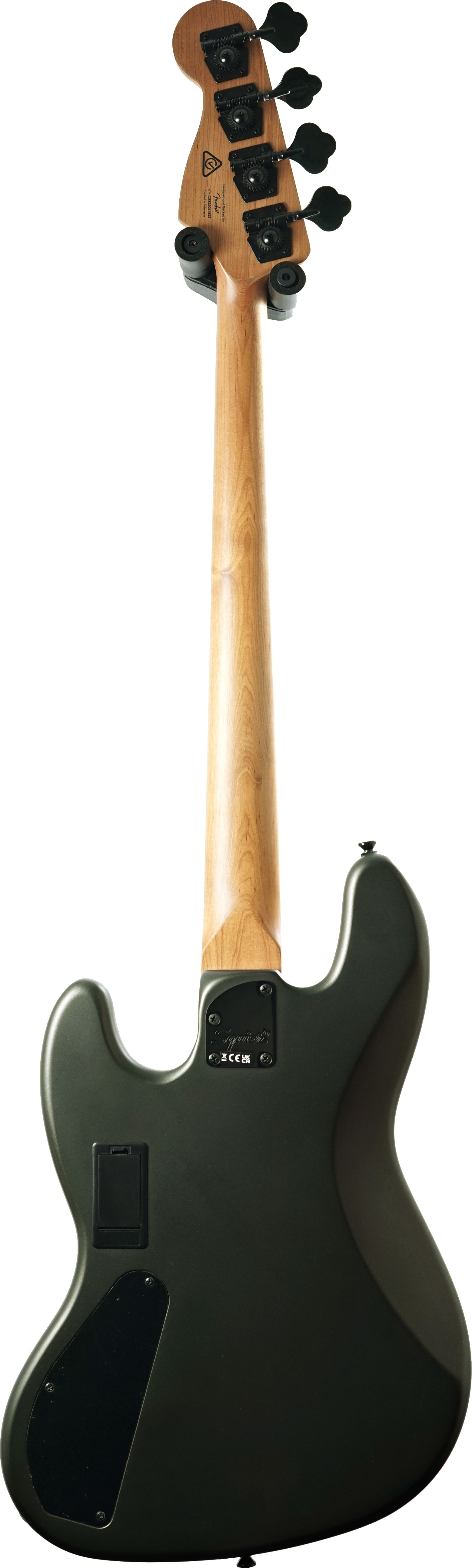 Squier Contemporary Active Jazz Bass HH Roasted Maple Neck Satin Satin Graphite Metallic (Pre-Owned) #icse22021823