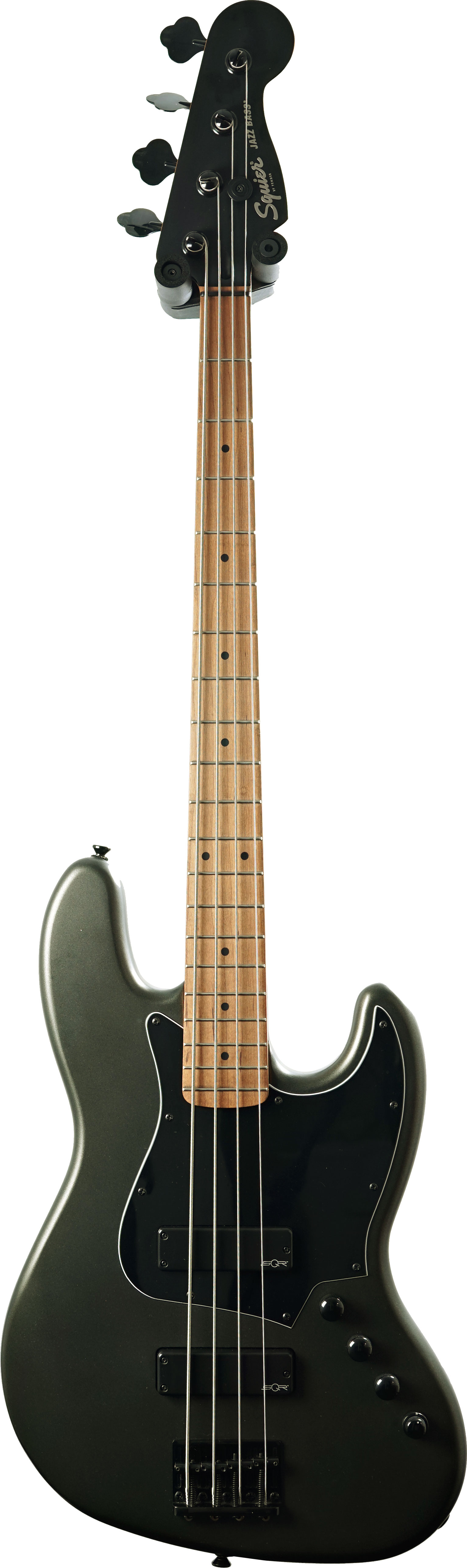 Squier Contemporary Active Jazz Bass HH Roasted Maple Neck Satin Satin Graphite Metallic (Pre-Owned) #icse22021823