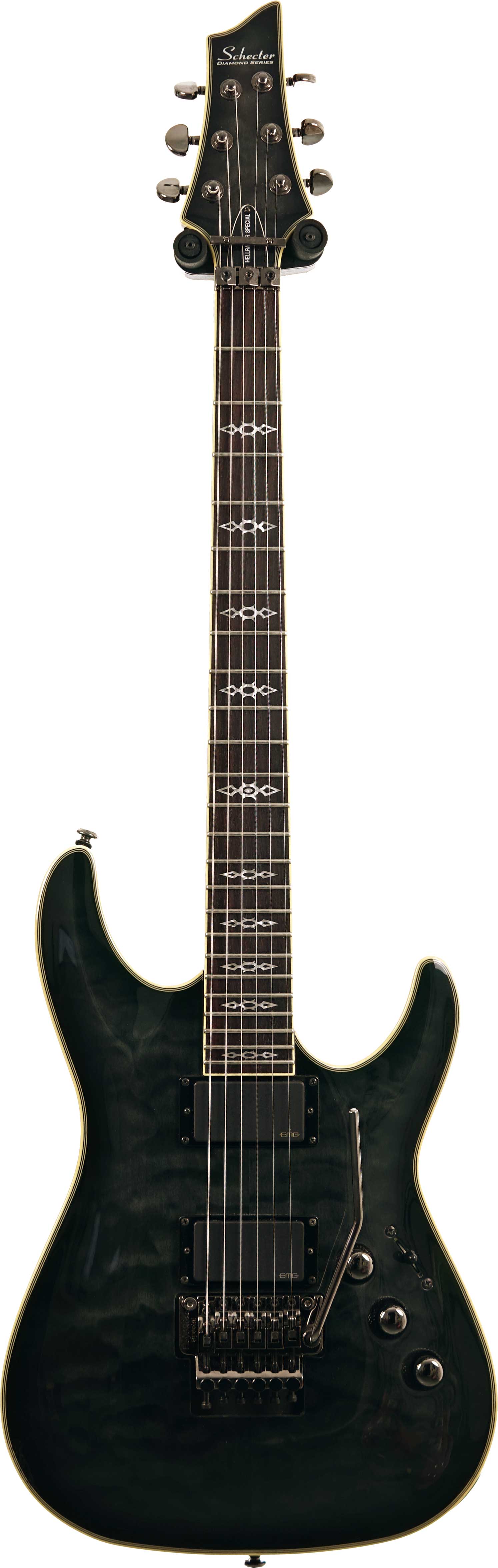 Schecter 2010 C-1 Hellraiser Special See Thru Black (Pre-Owned) #W10072543