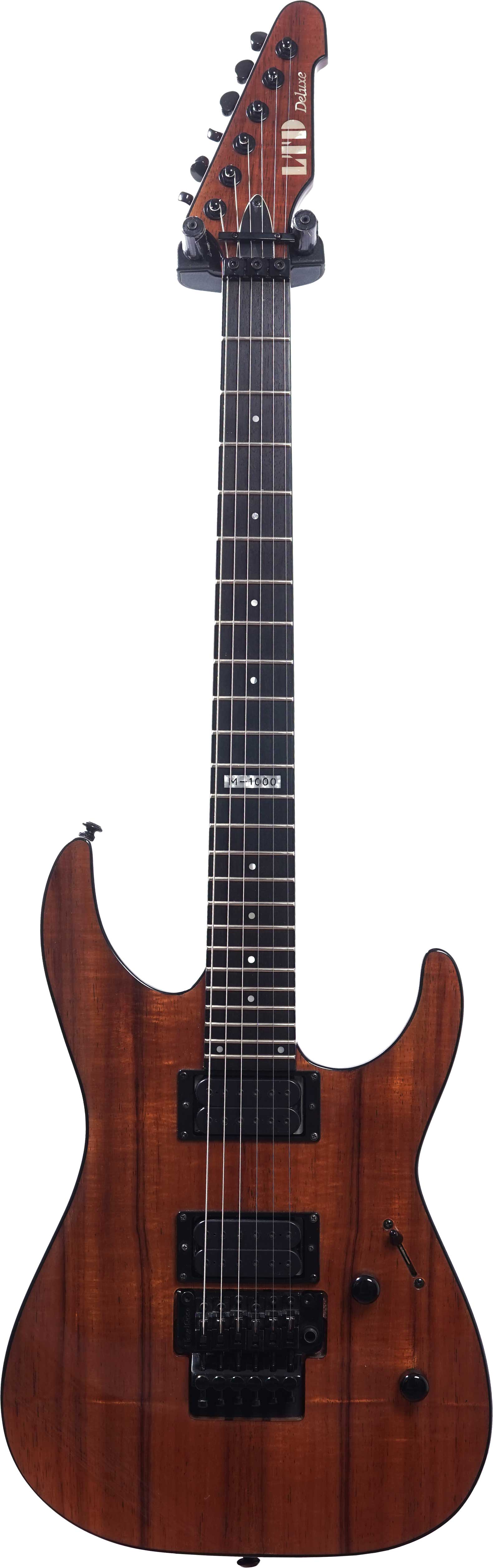 ESP LTD M-1000 Koa Natural Gloss (Pre-Owned) #w15090542