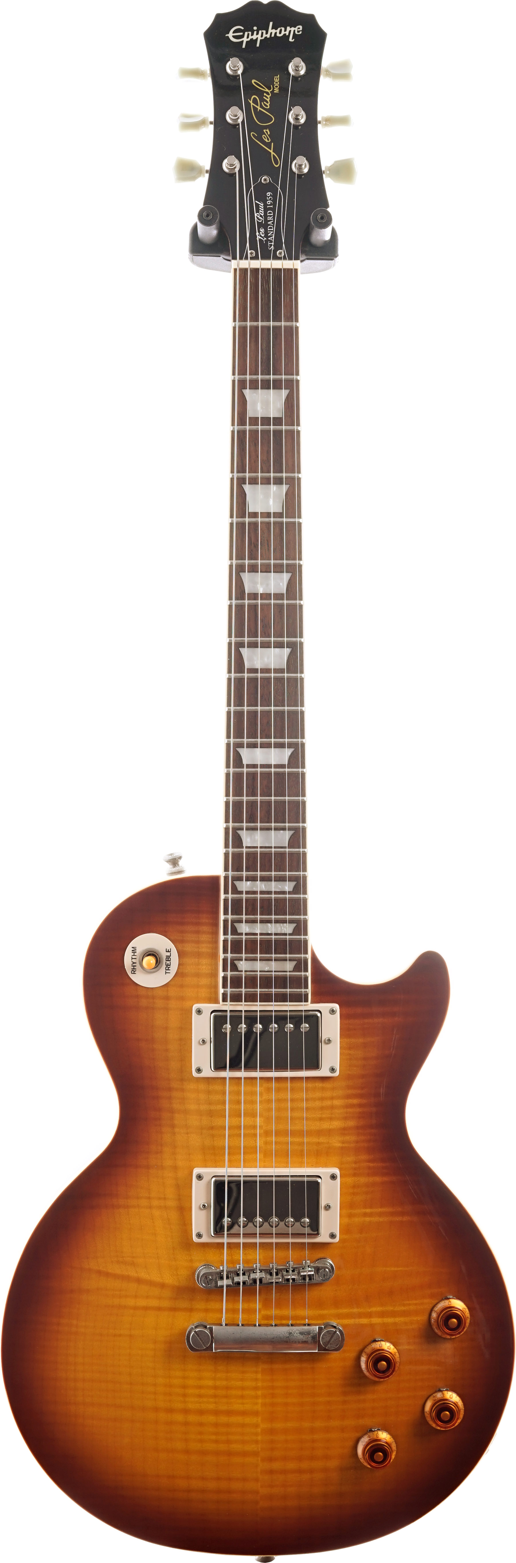 Epiphone 2003 Les Paul Standard 1959 Flame Top Faded Tobacco Burst (Pre-Owned) #F304232