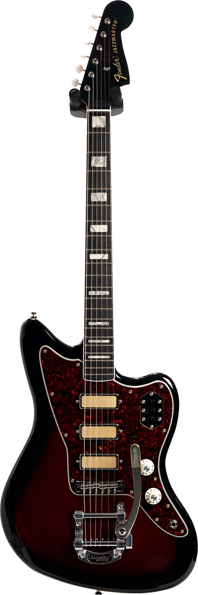 Fender 2023 Gold Foil Jazzmaster Candy Apple Burst Ebony Fingerboard (Pre-Owned) #MX23005078