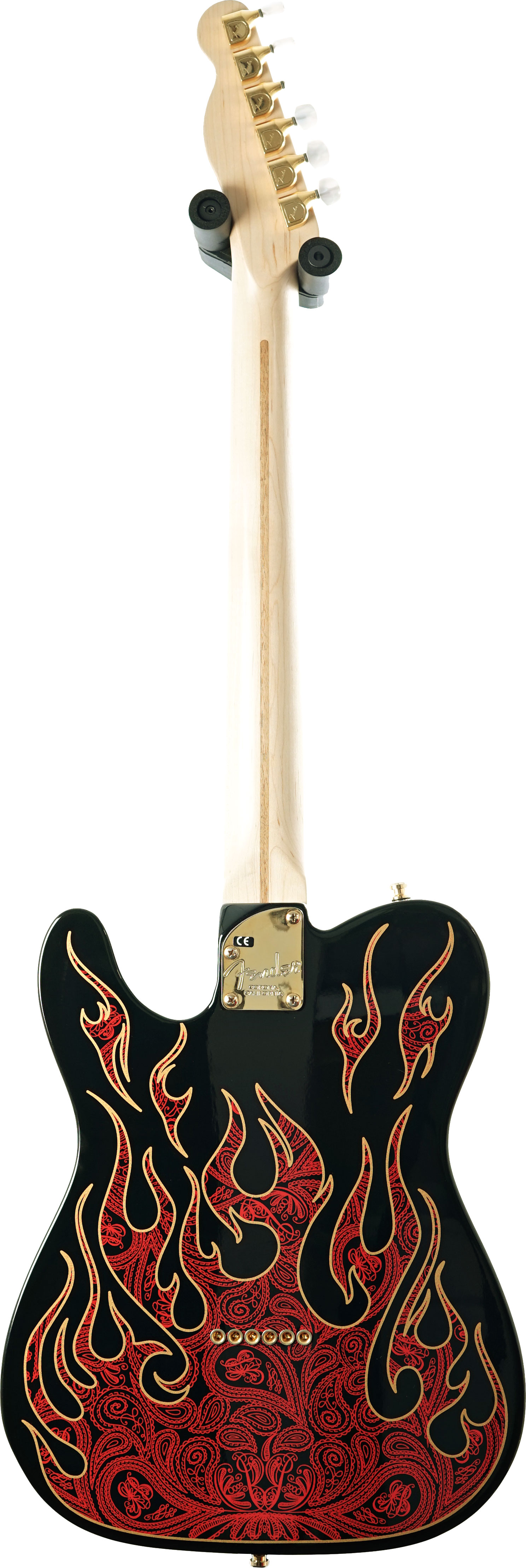 Fender 2012 James Burton Telecaster Red Paisley Flames (Pre-Owned) #US12127645